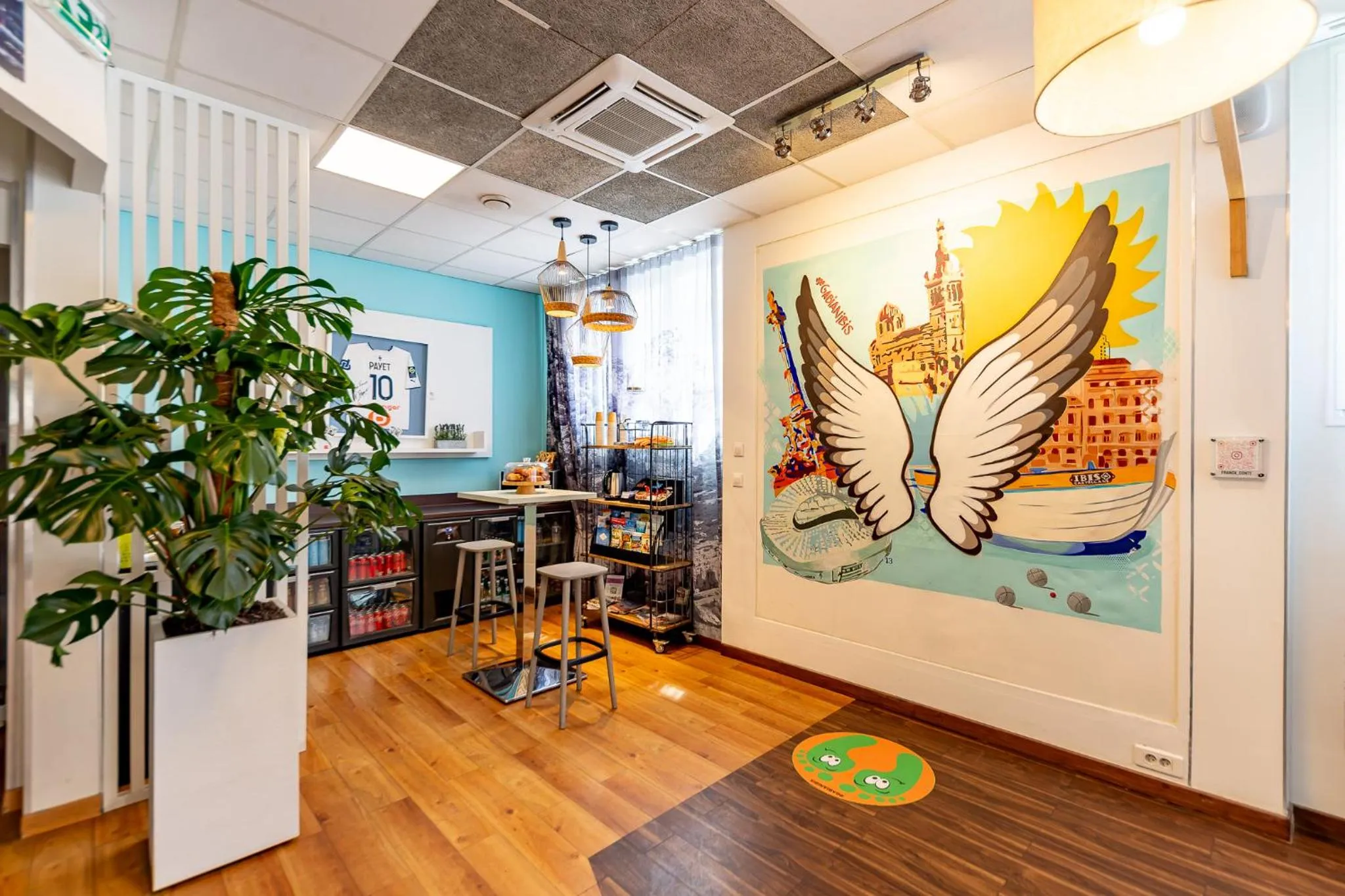 Lobby or reception in ibis Styles Marseille Centre Prado Place Castellane