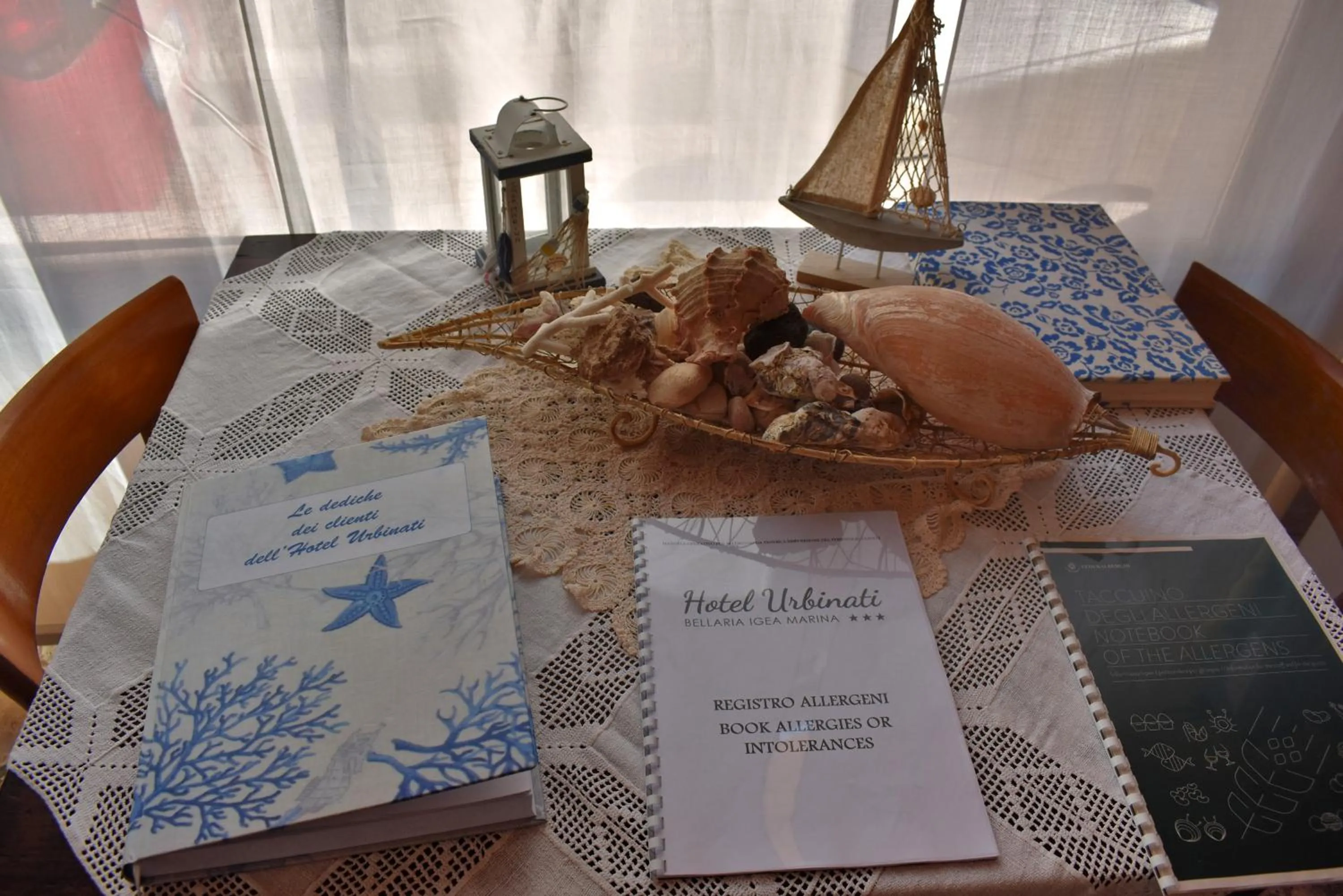 Food in Hotel Urbinati