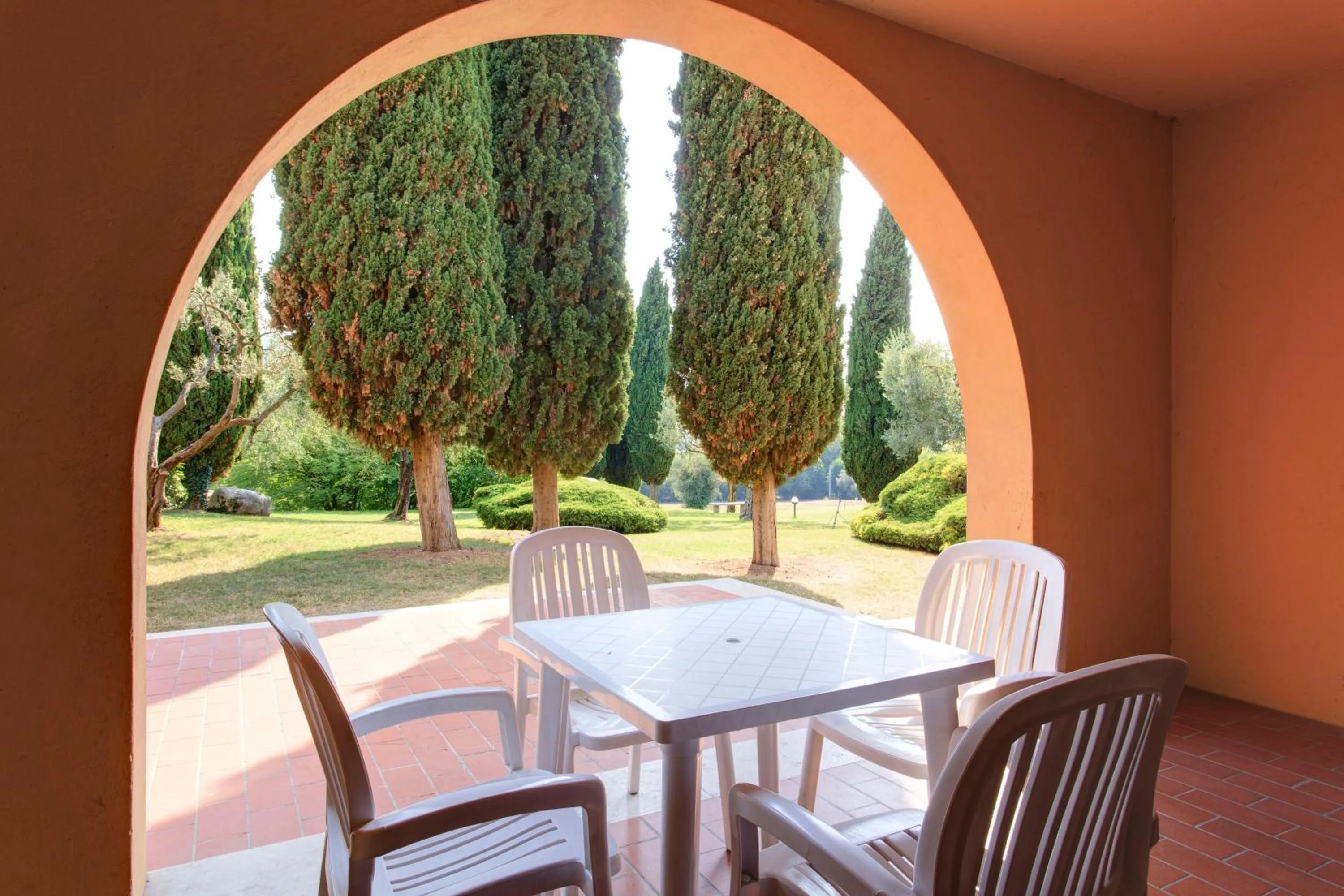 Balcony/Terrace in Poiano Garda Resort Appartamenti