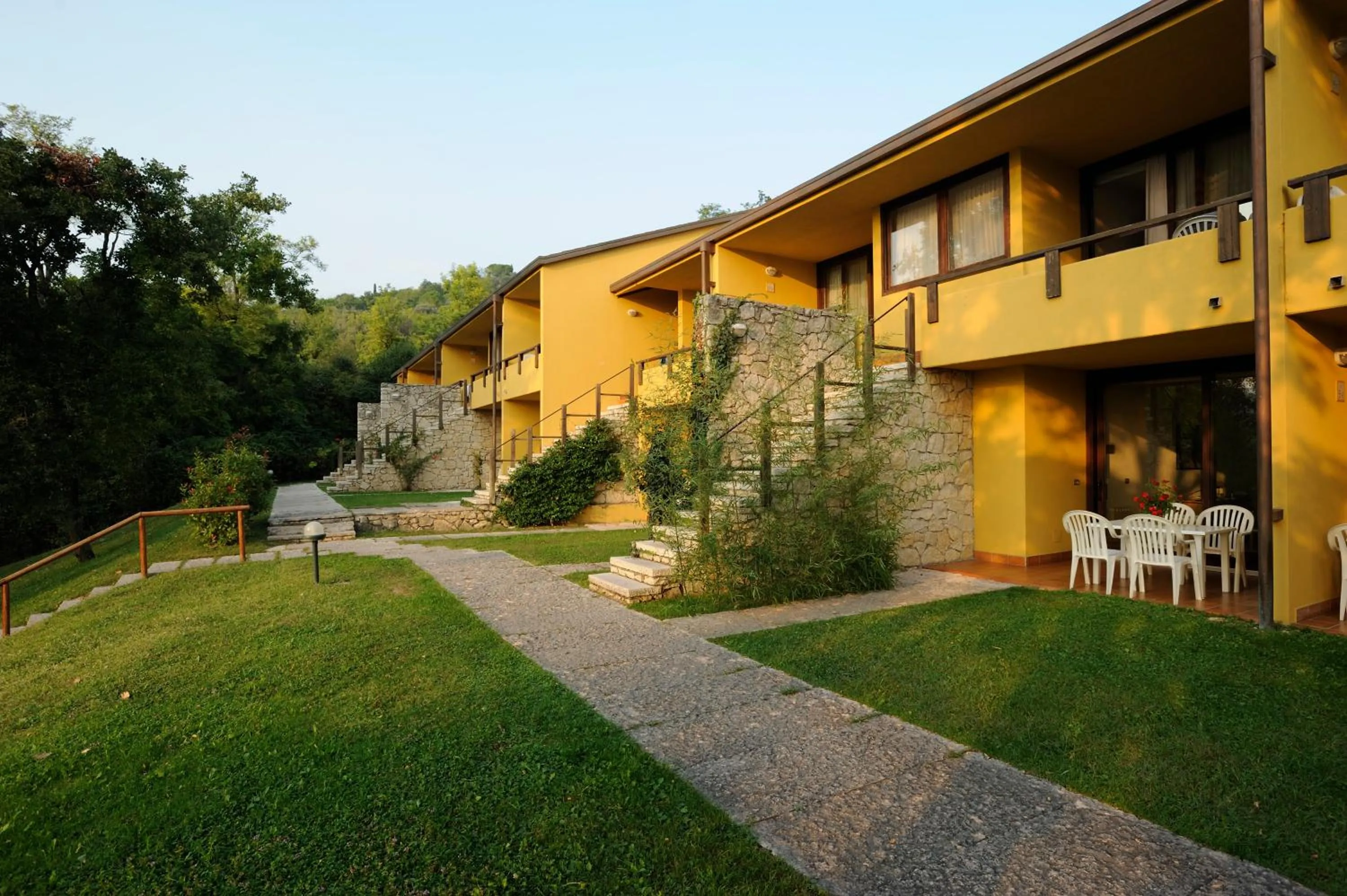 Property building in Poiano Garda Resort Appartamenti