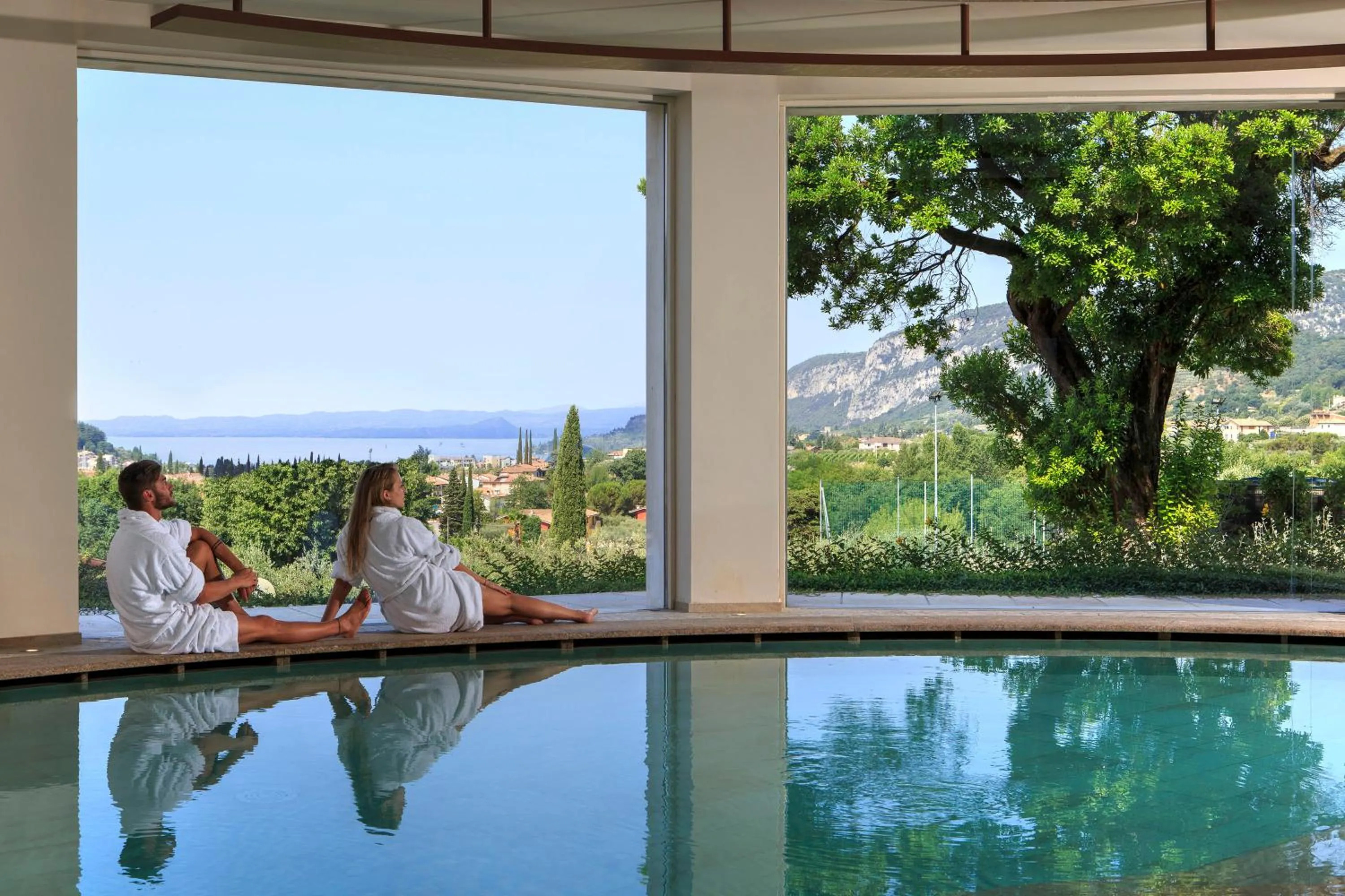 Spa and wellness centre/facilities in Poiano Garda Resort Appartamenti