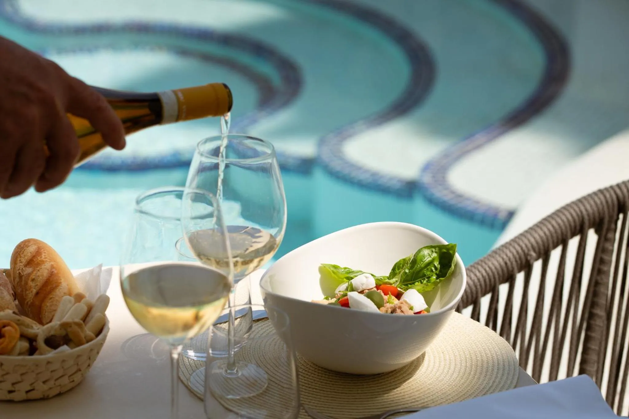 Lunch in La Residenza Capri