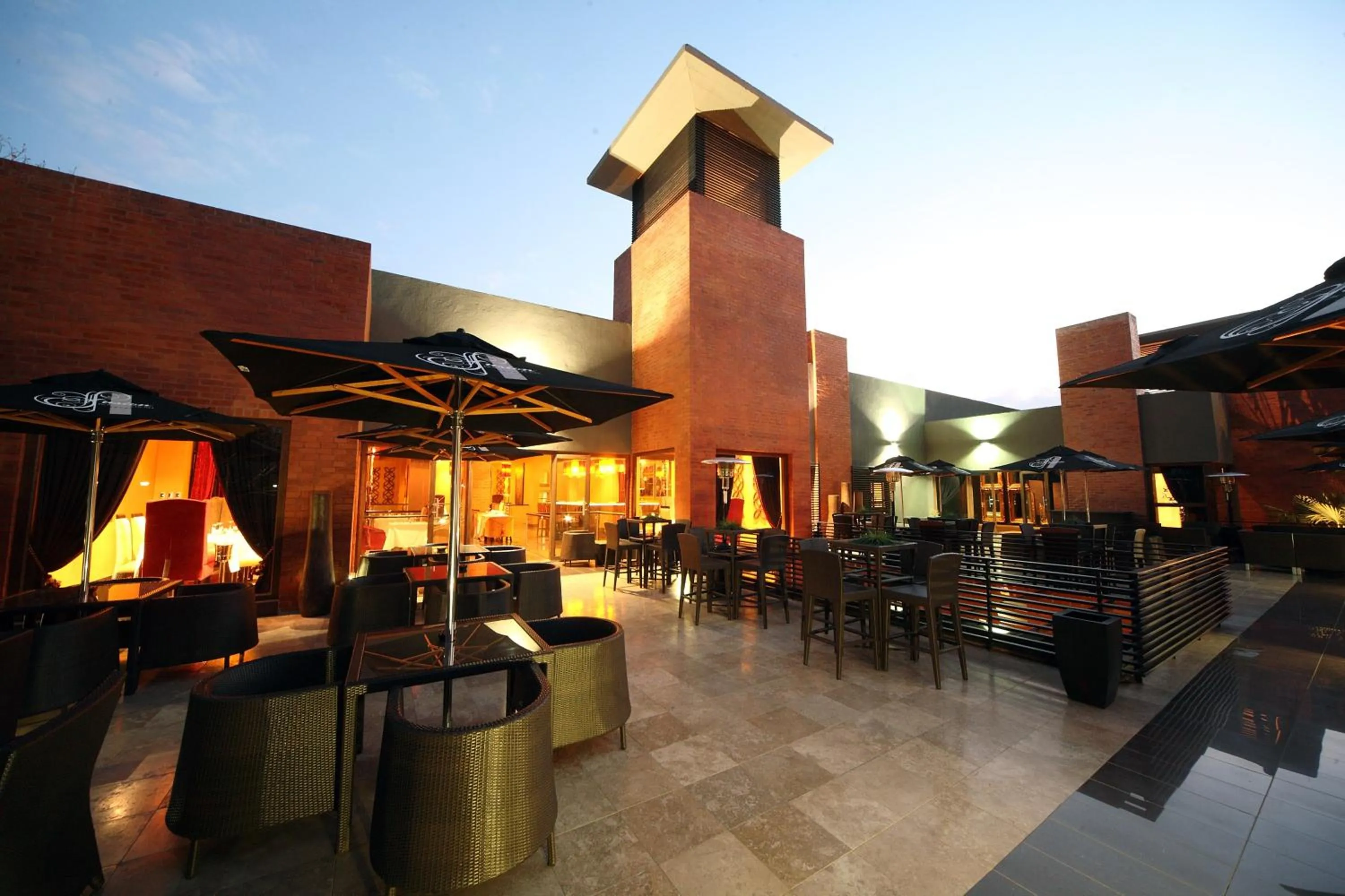 Patio in Fusion Boutique Hotel