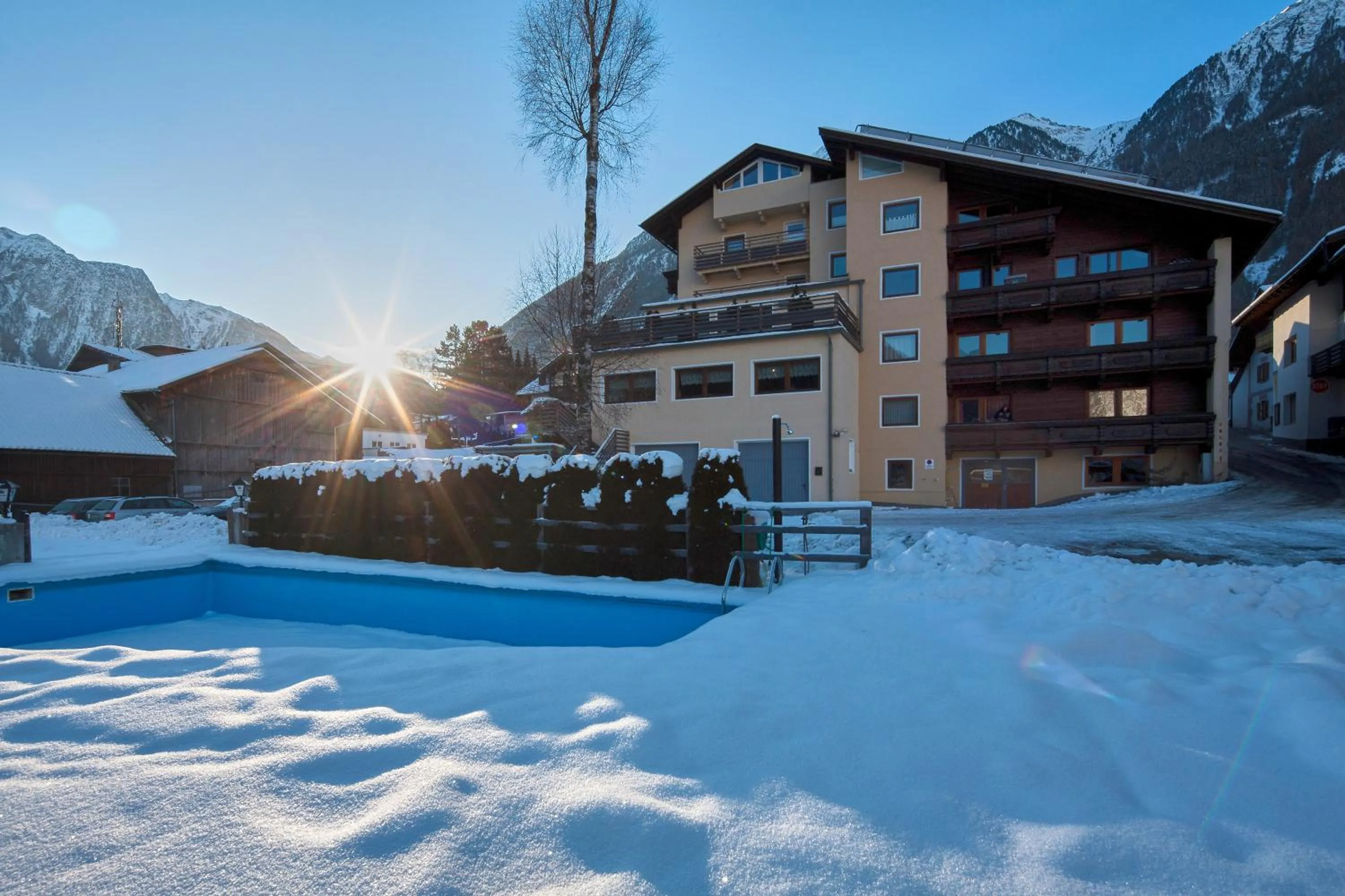 Property building in Gasthof Hotel Post