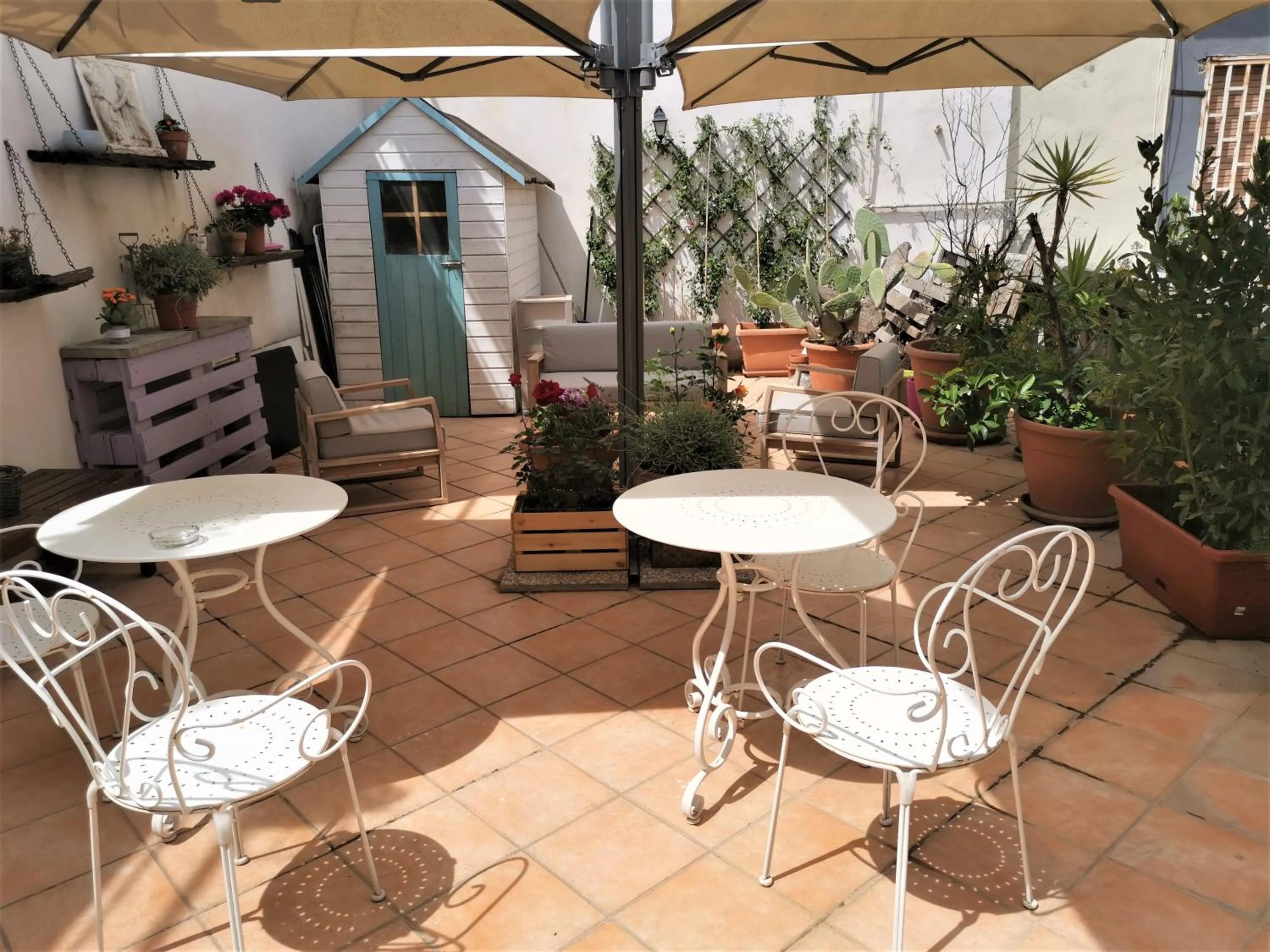 Patio in Palazzo della Loggia B&B