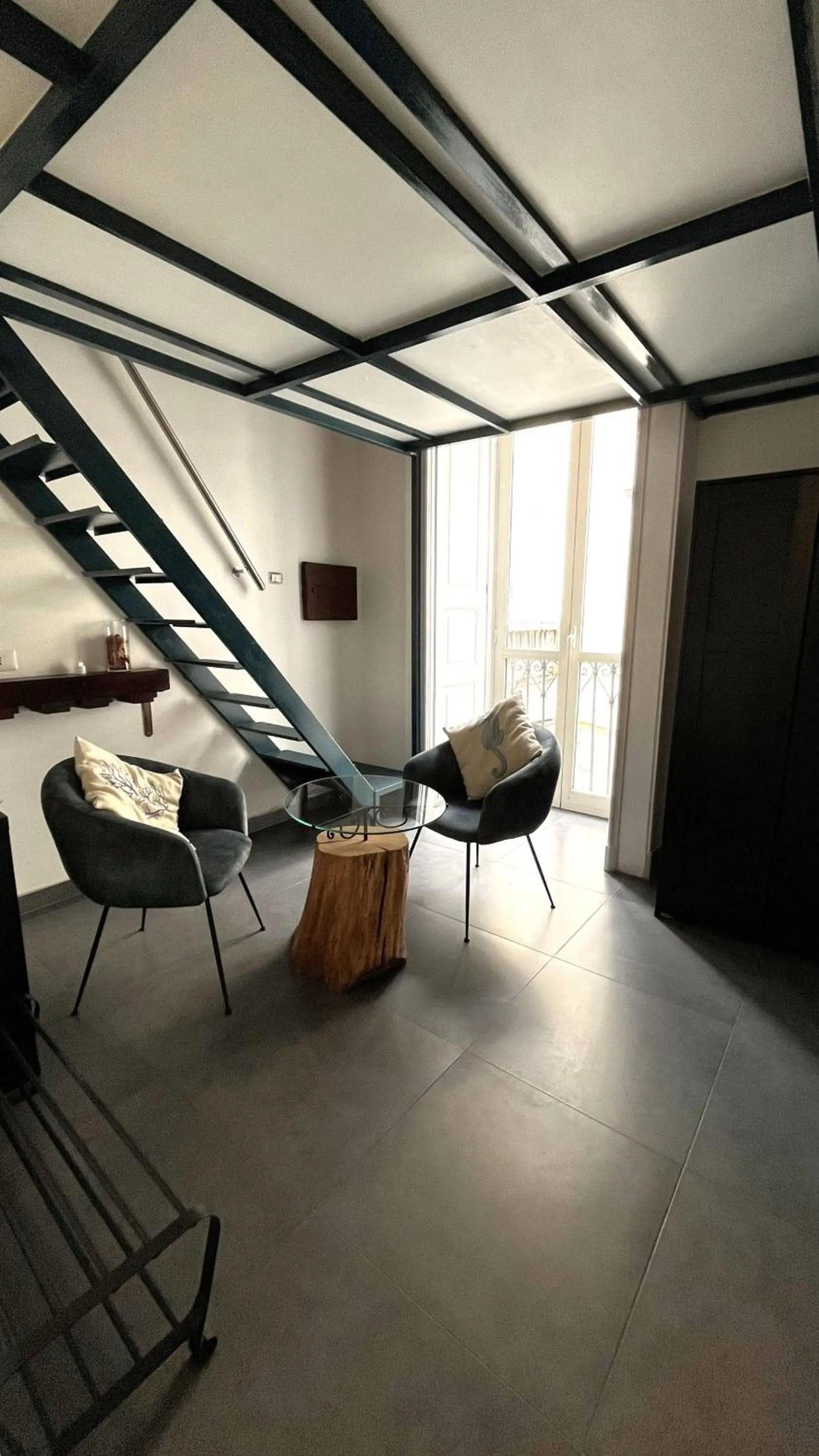 Living room in Palazzo della Loggia B&B