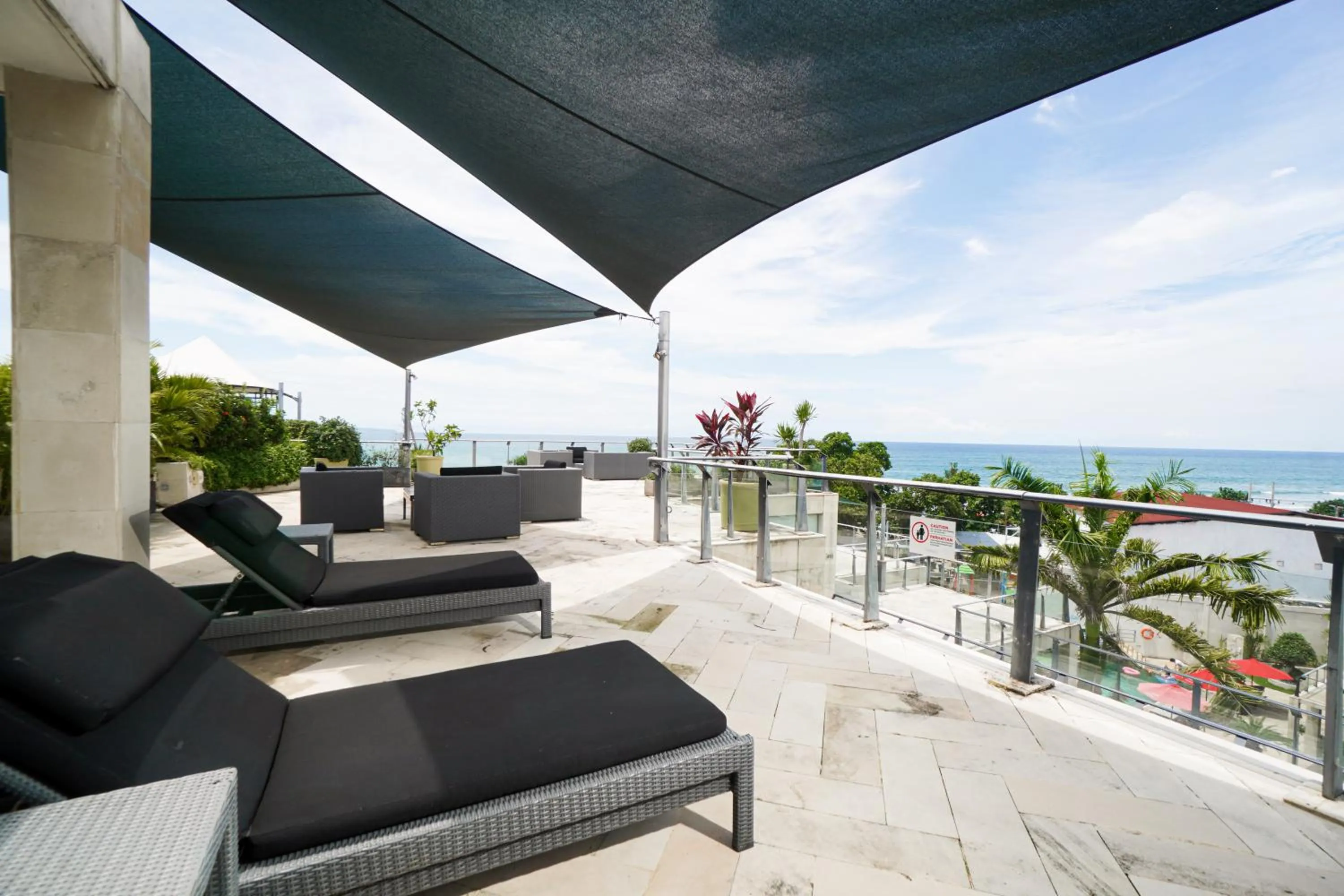 Balcony/Terrace in FuramaXclusive Ocean Beach Seminyak Bali