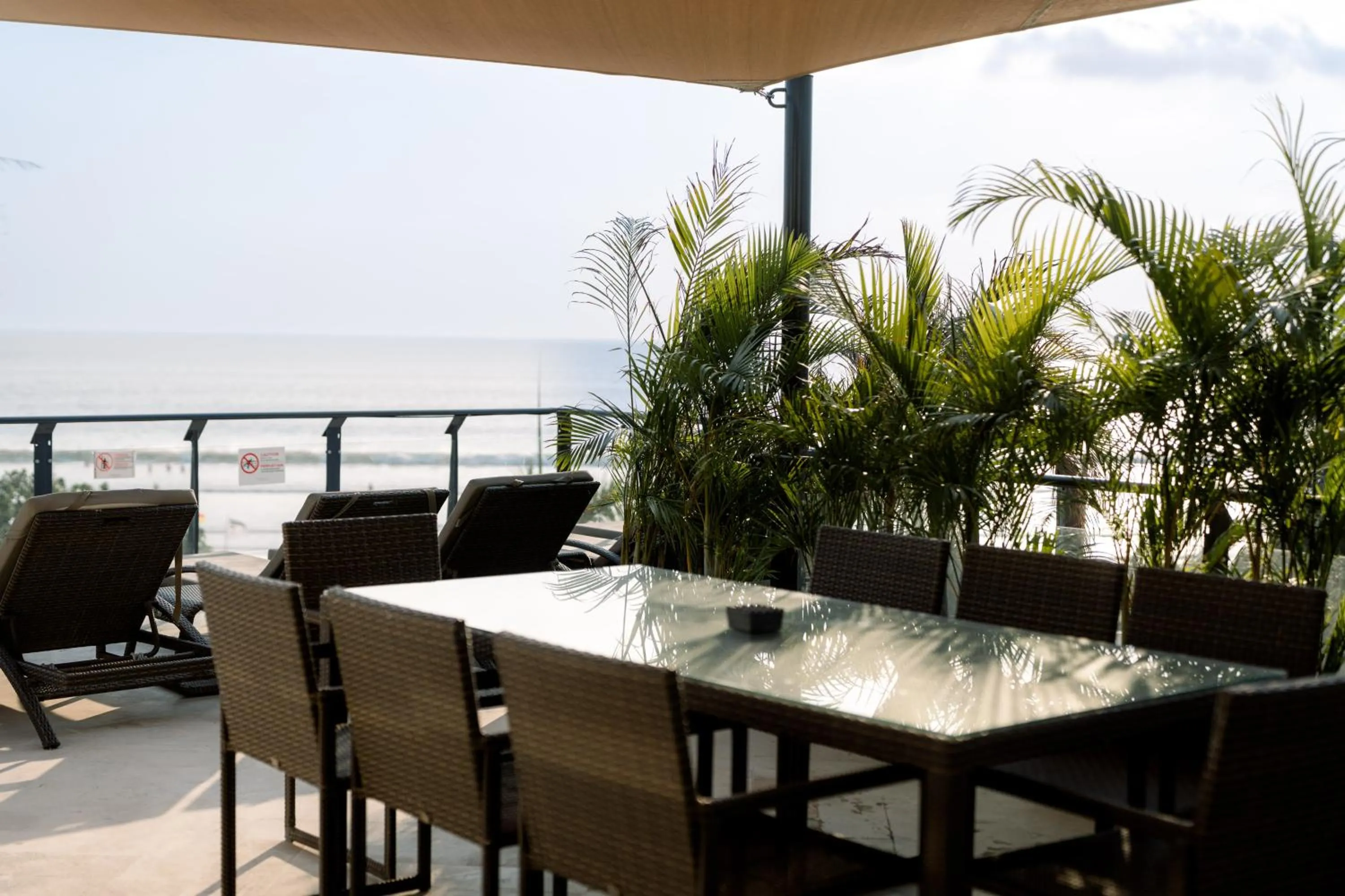 Balcony/Terrace in FuramaXclusive Ocean Beach Seminyak Bali