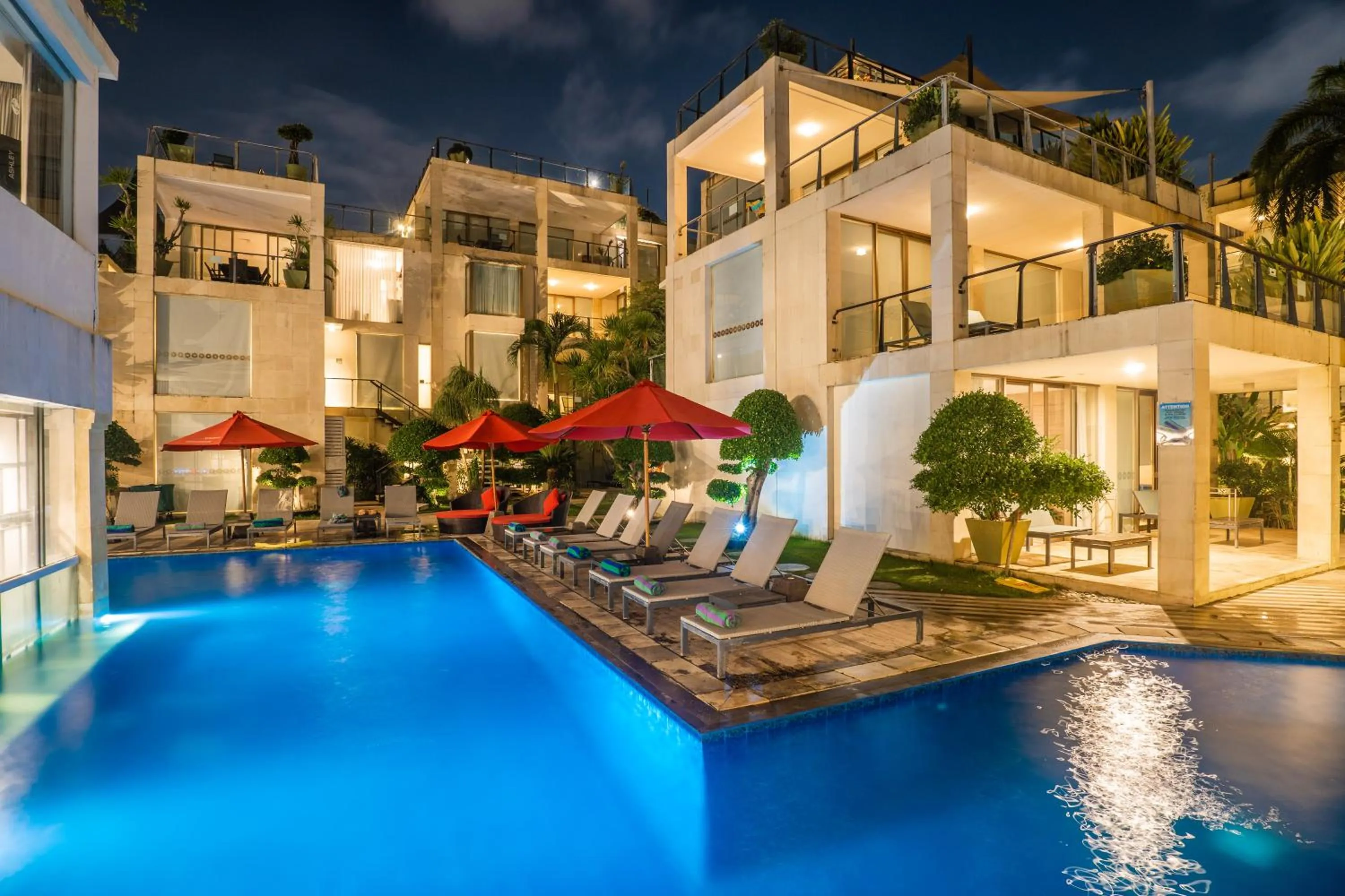 Night in FuramaXclusive Ocean Beach Seminyak Bali