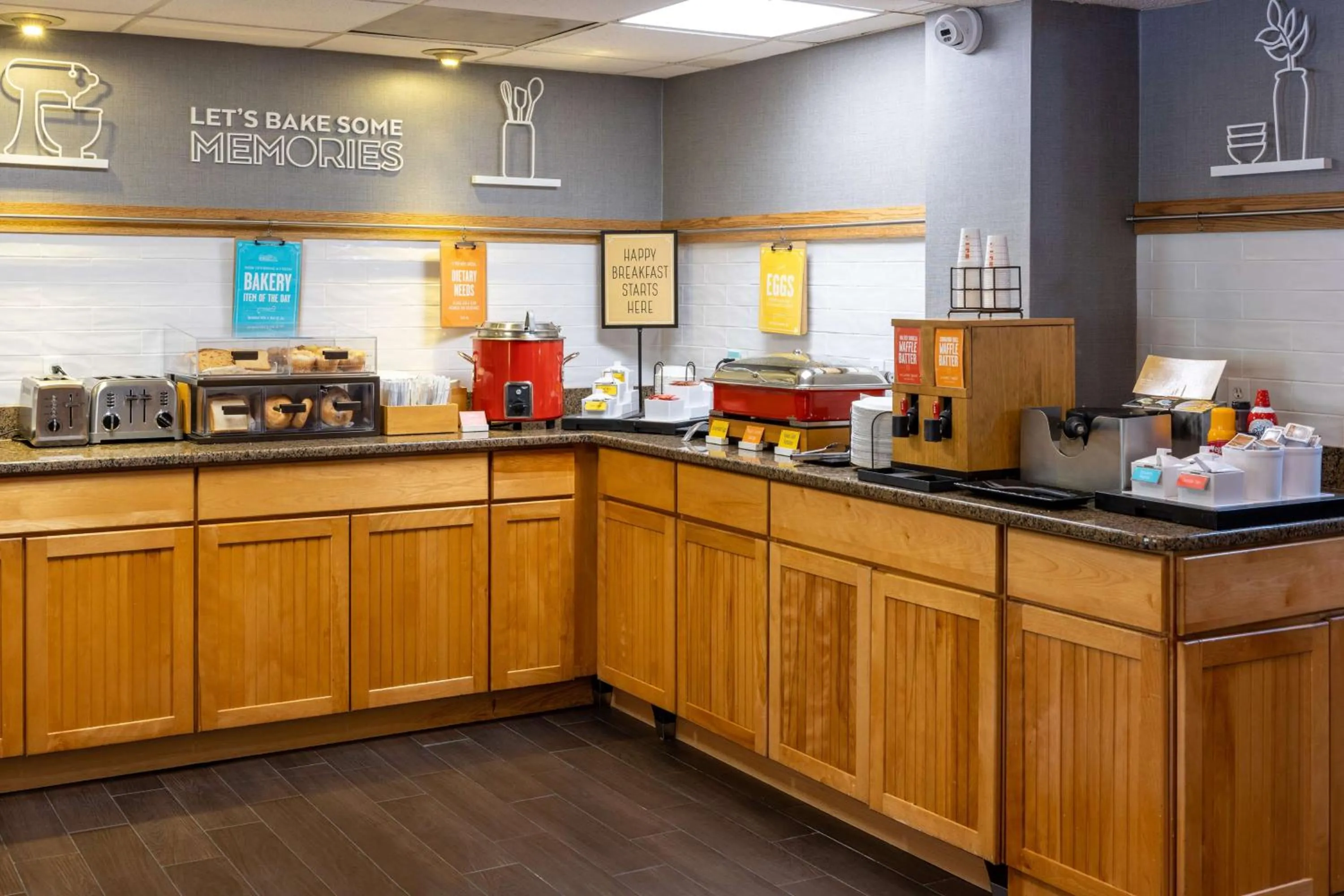 Breakfast in Hampton Inn Chester