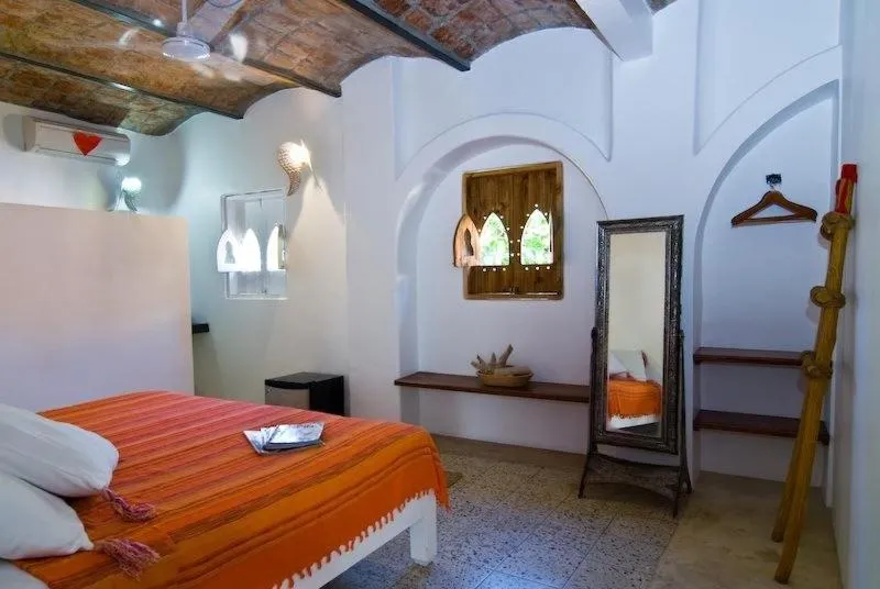 Bed in Petit Hotel Hafa