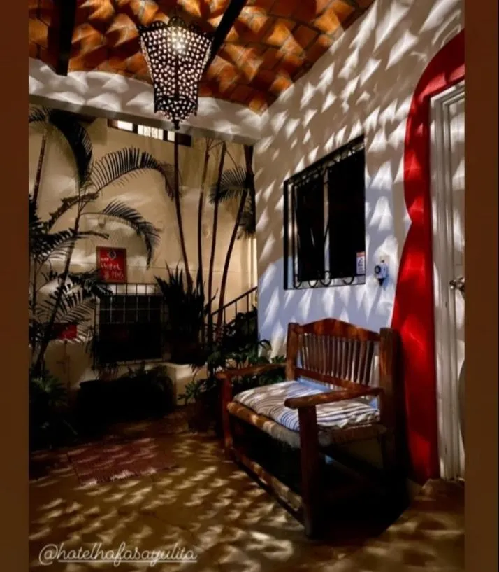 Living room in Petit Hotel Hafa