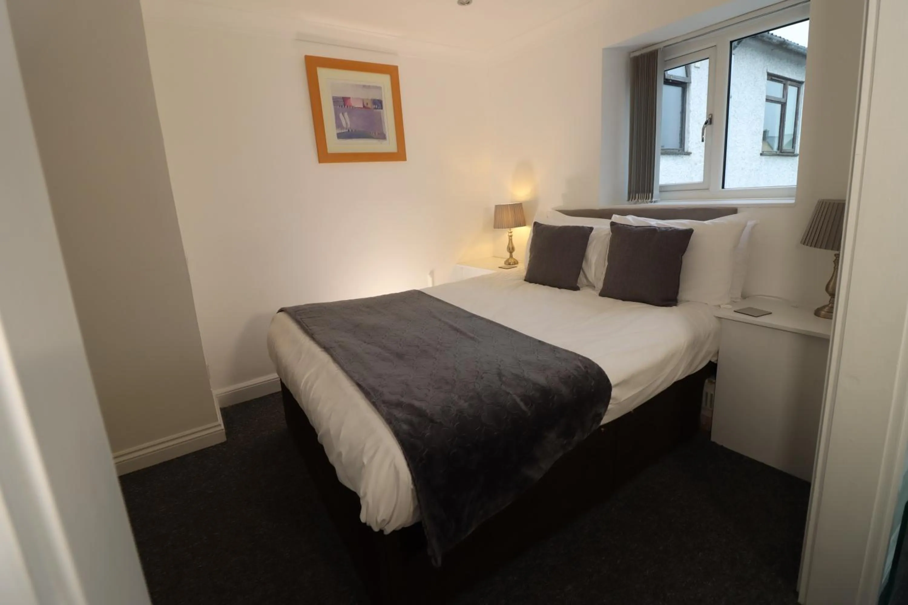 Bed in The Castle Hotel