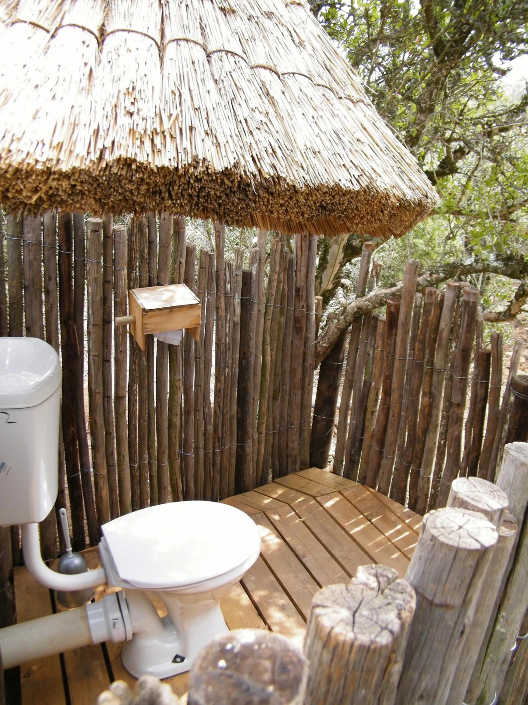 Toilet in Addo Dung Beetle Guest Farm