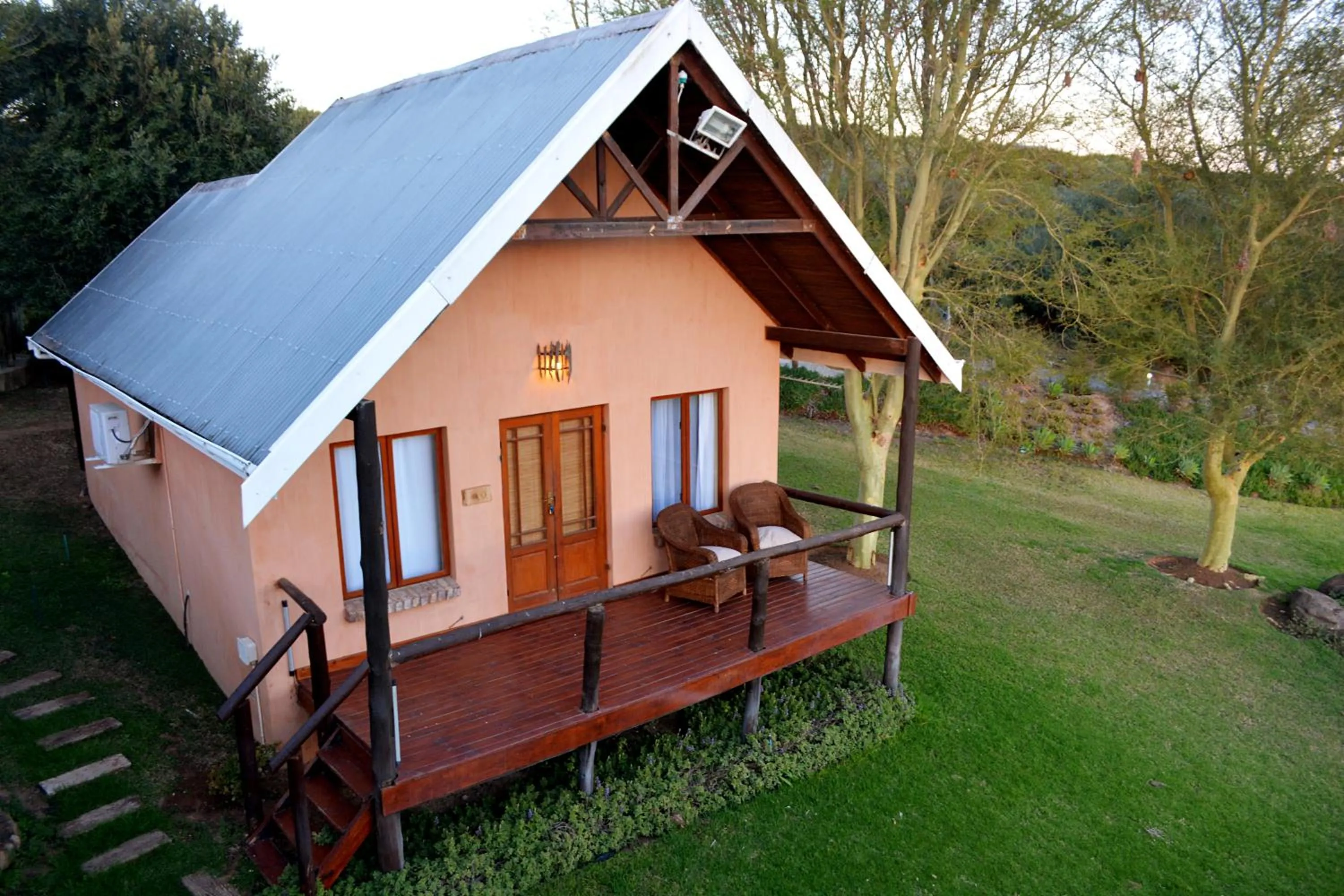 Balcony/Terrace in Addo Dung Beetle Guest Farm