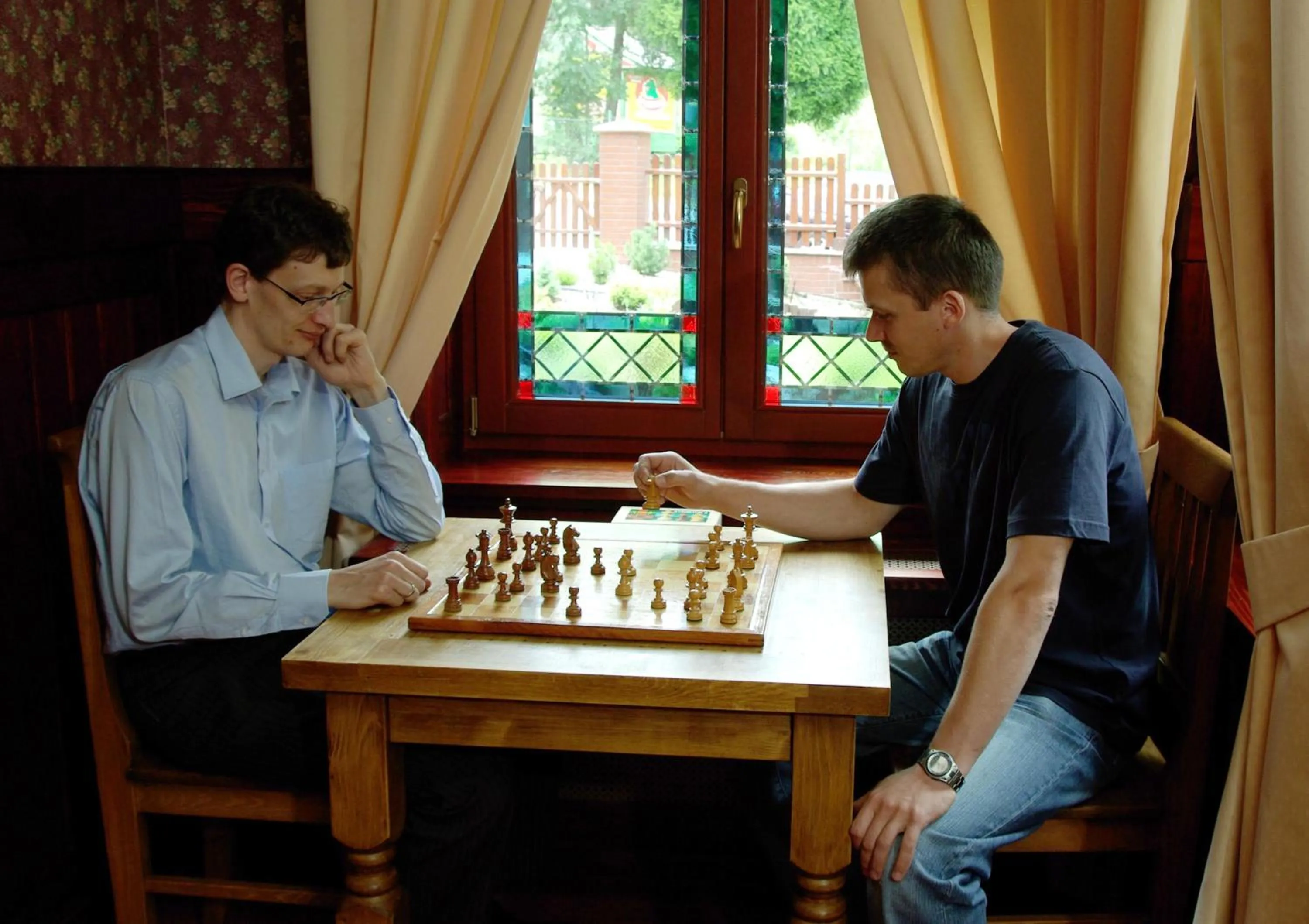 Communal lounge/ TV room in Hotel Magnes