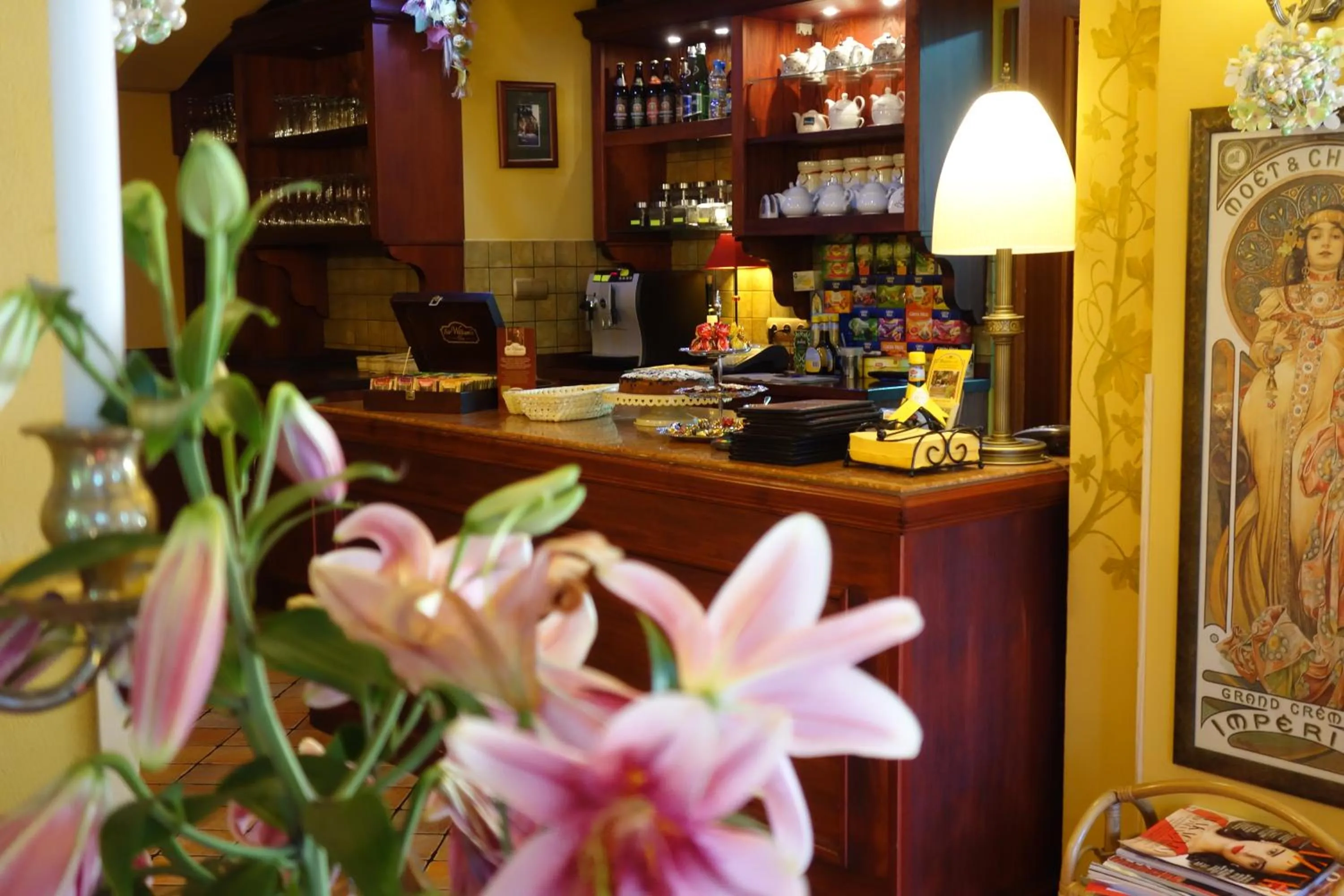 Restaurant/places to eat in Hotel Magnes