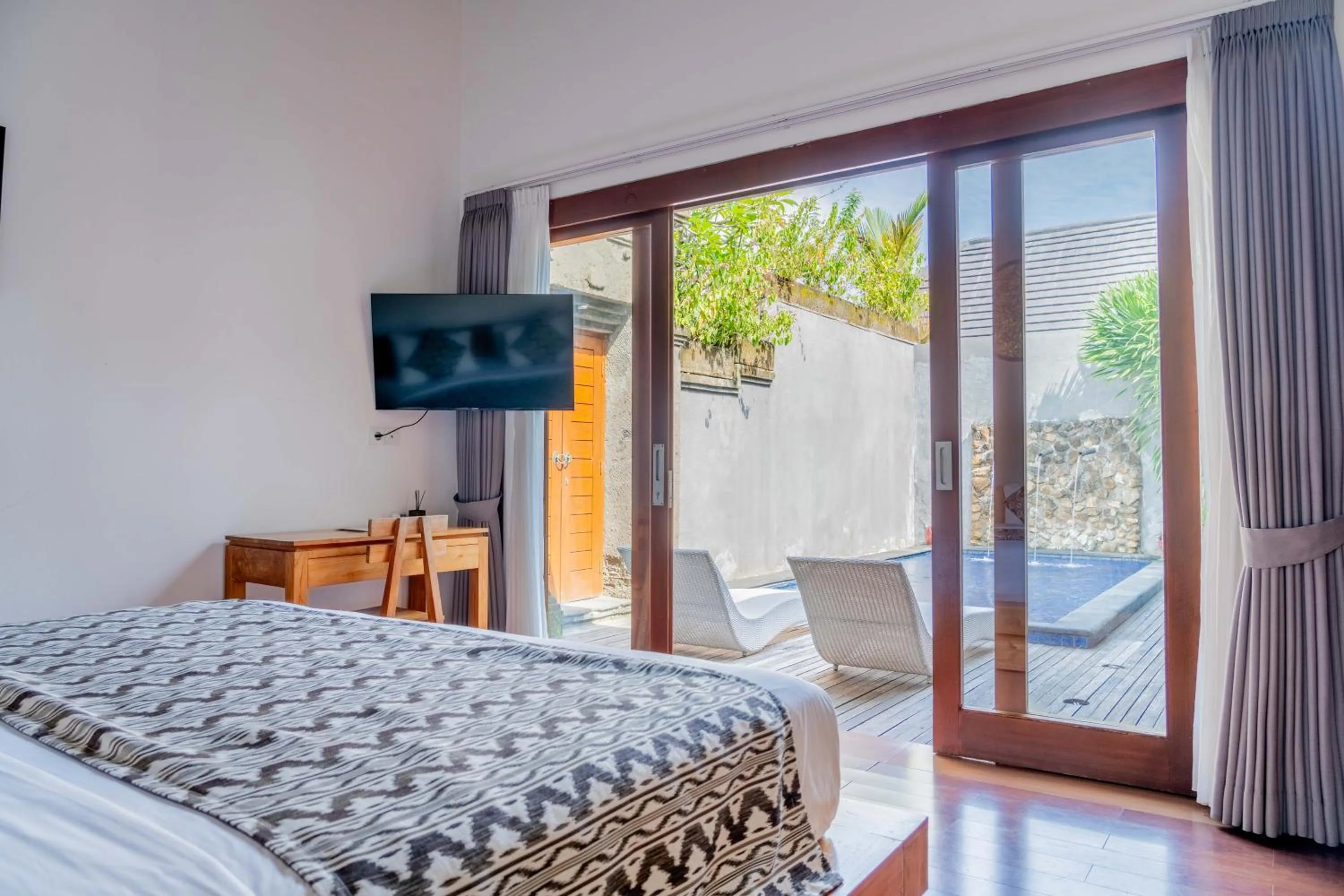 Bed in Bali Nyuh Gading Villas