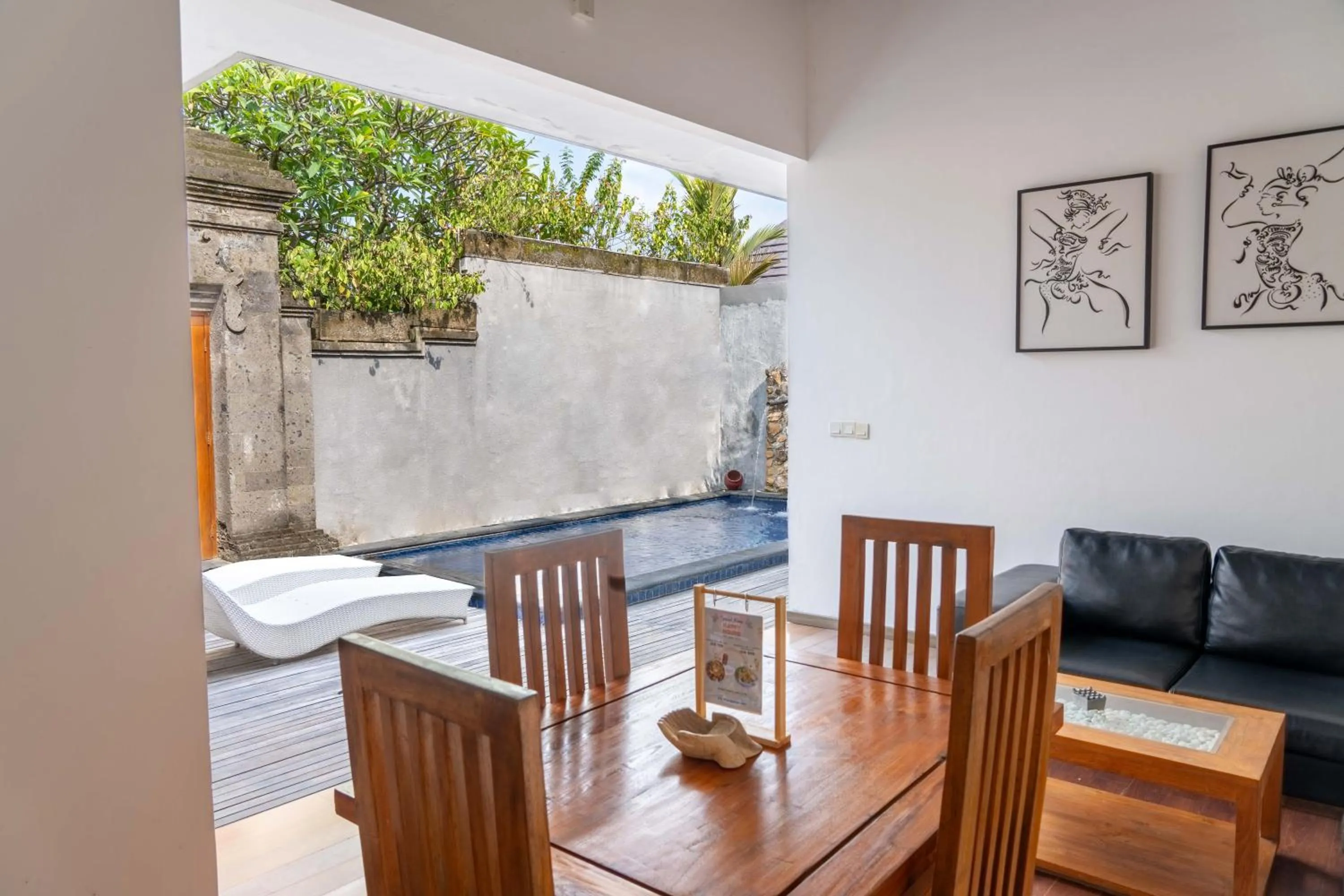 Living room in Bali Nyuh Gading Villas