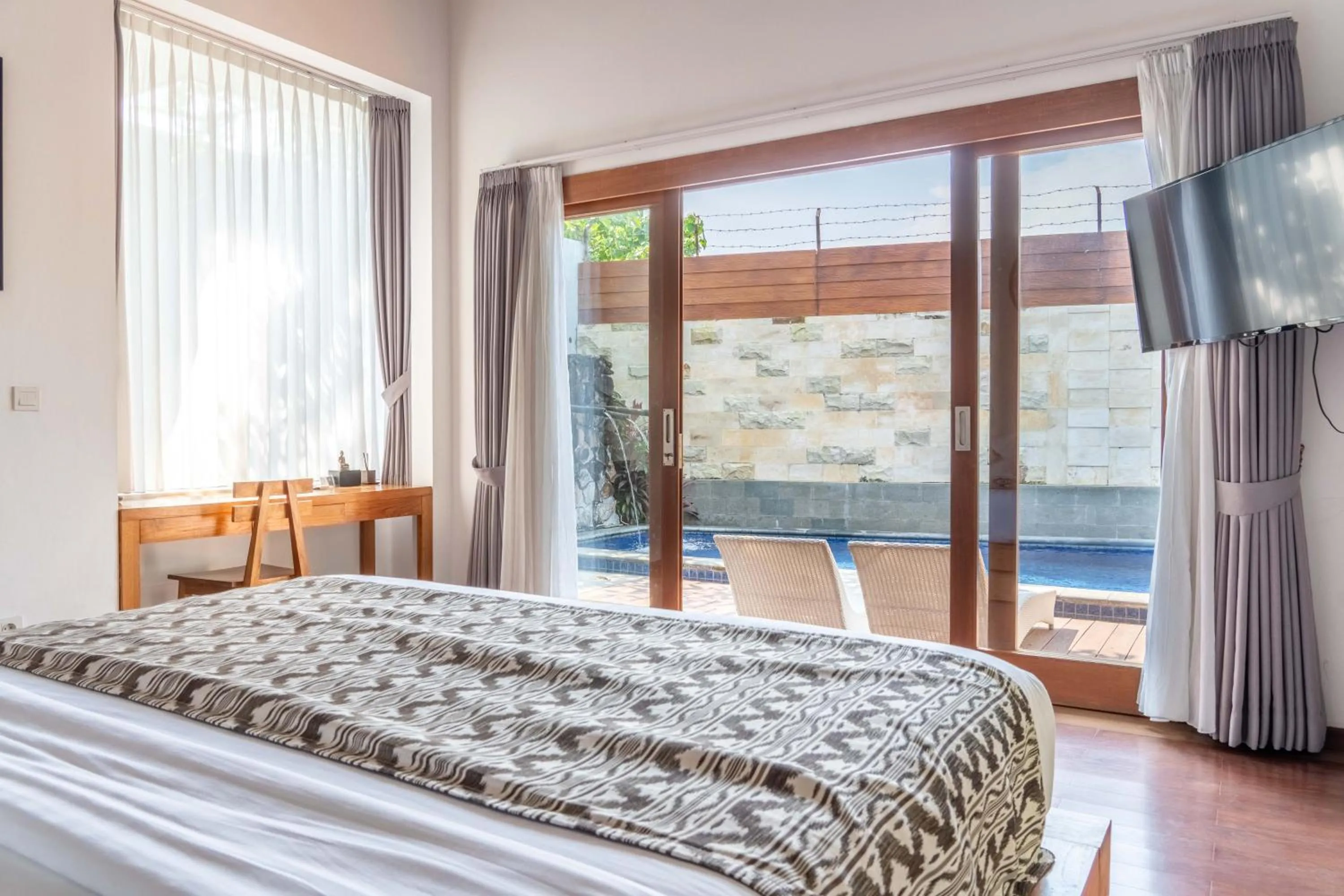 Bed in Bali Nyuh Gading Villas