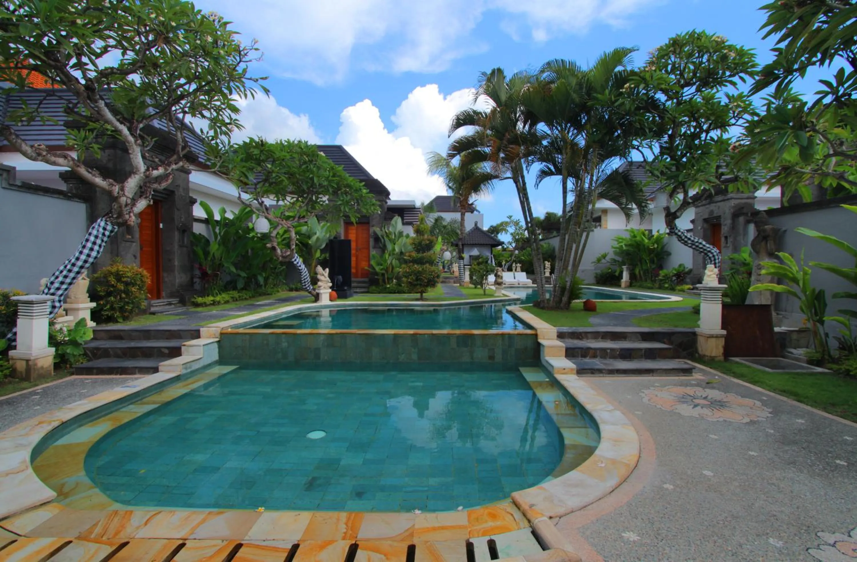 Garden view in Bali Nyuh Gading Villas