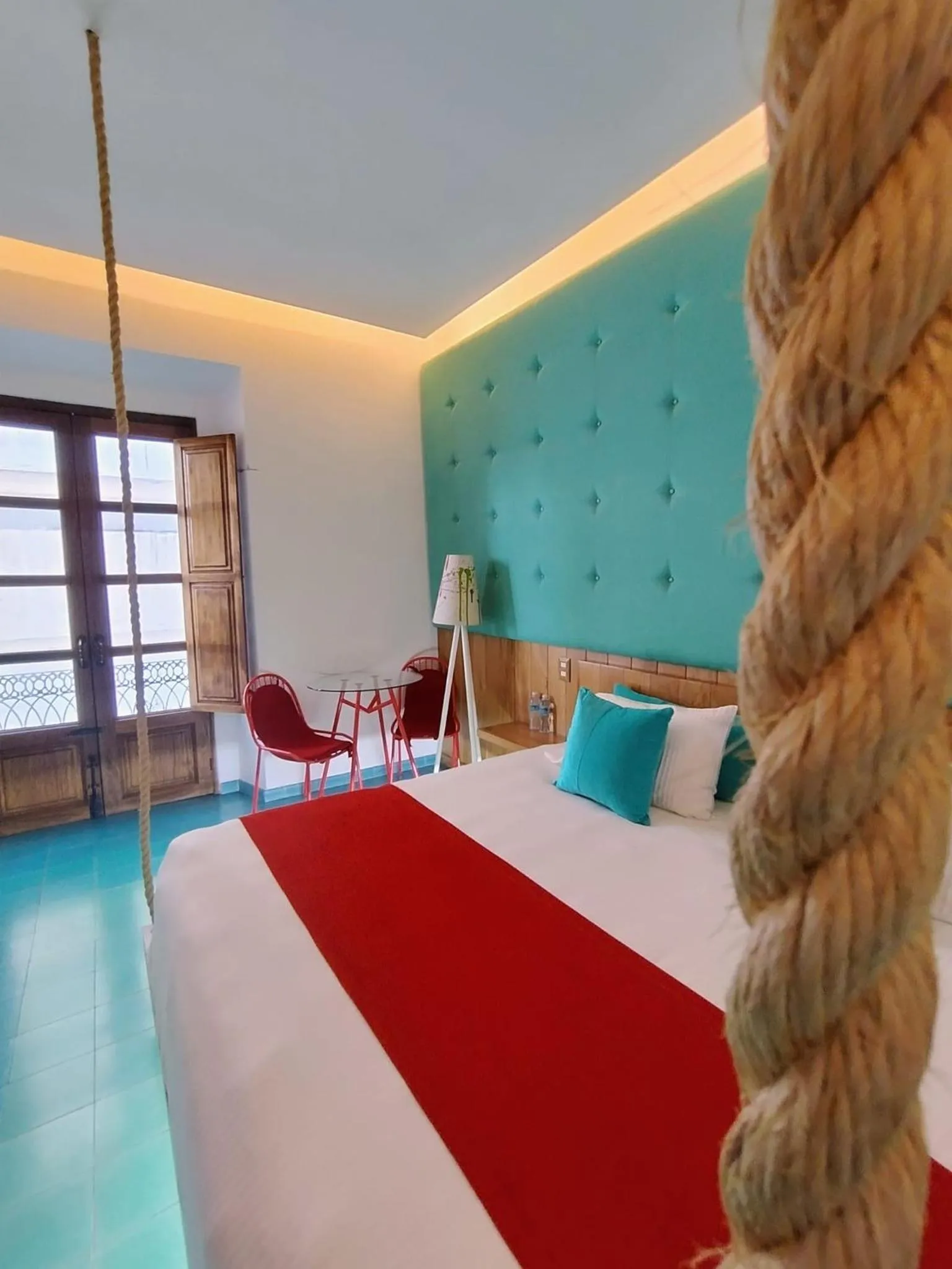 Bed in Del Carmen Concept Hotel Boutique by Chai