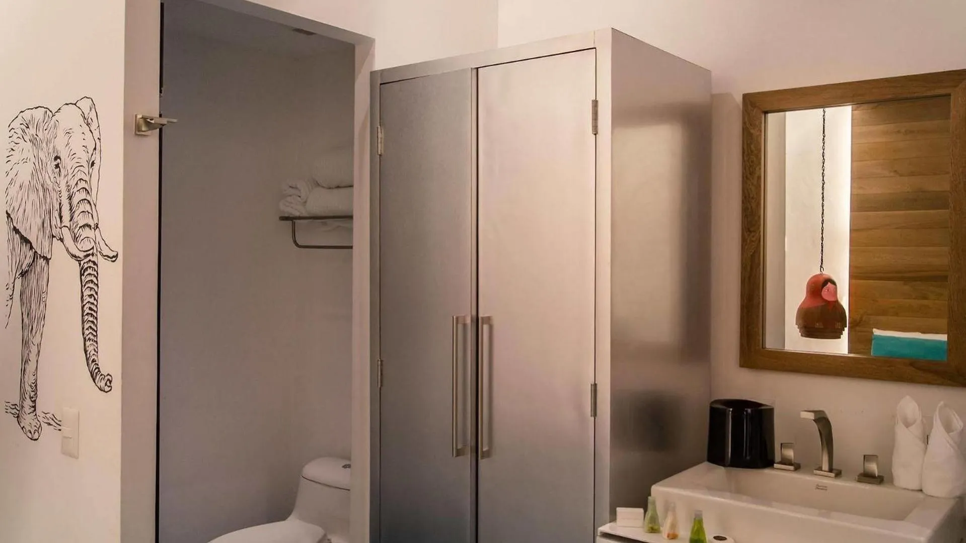 Bathroom in Del Carmen Concept Hotel Boutique by Chai