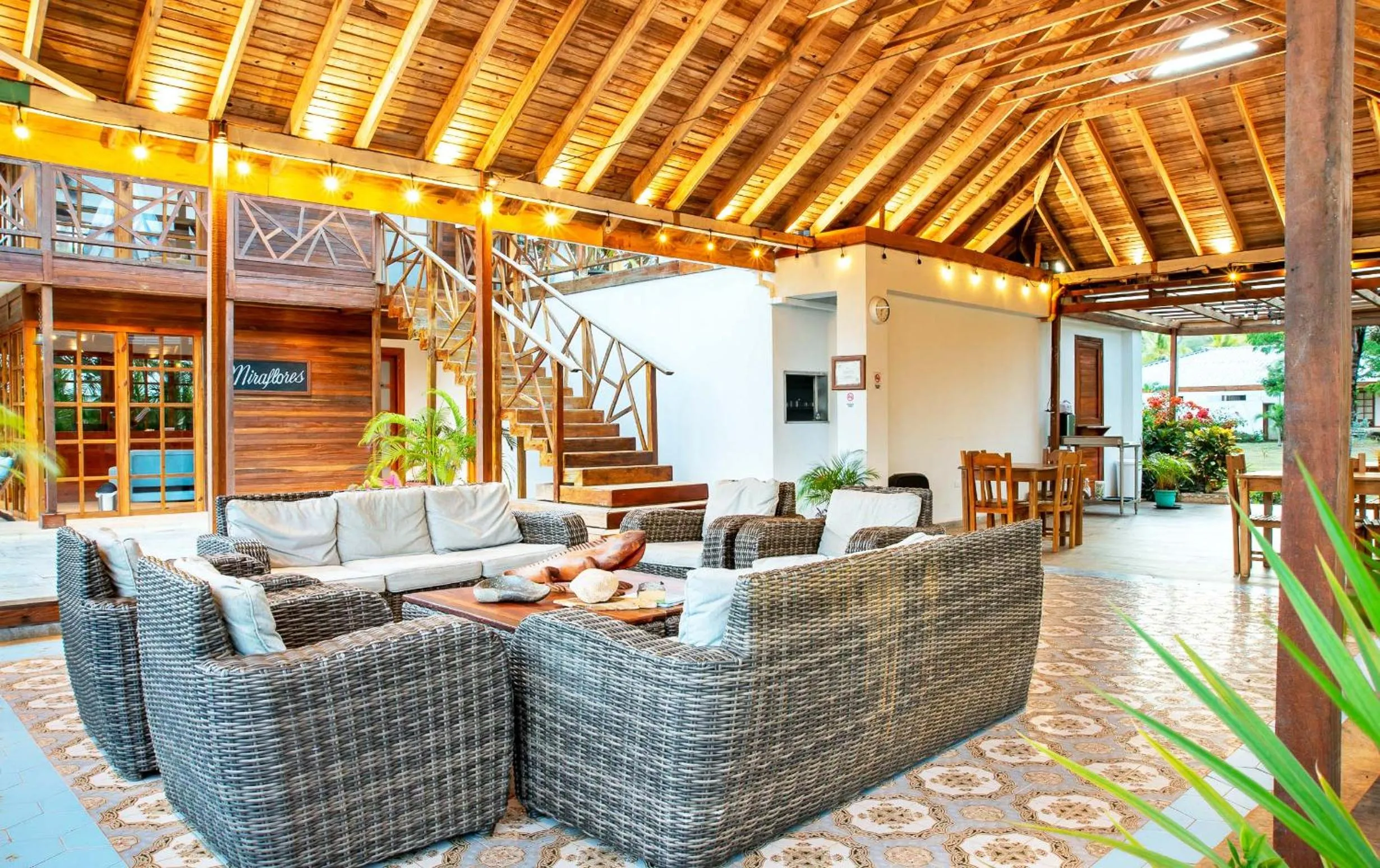 Seating area in Miraflores Boutique Hotel Adults Only