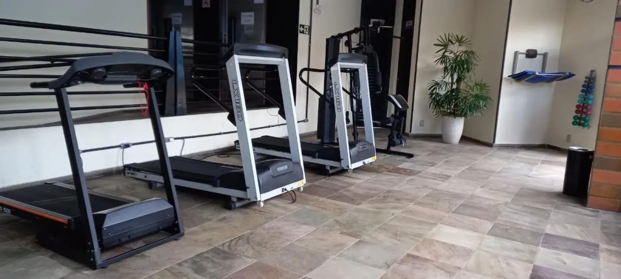 Fitness centre/facilities in Cheverny Apart Hotel