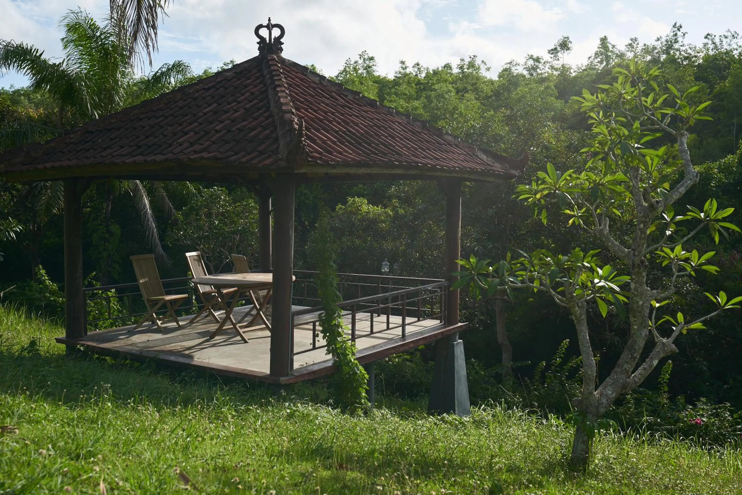 Patio in The Beverly Hills Bali Villas Jimbaran