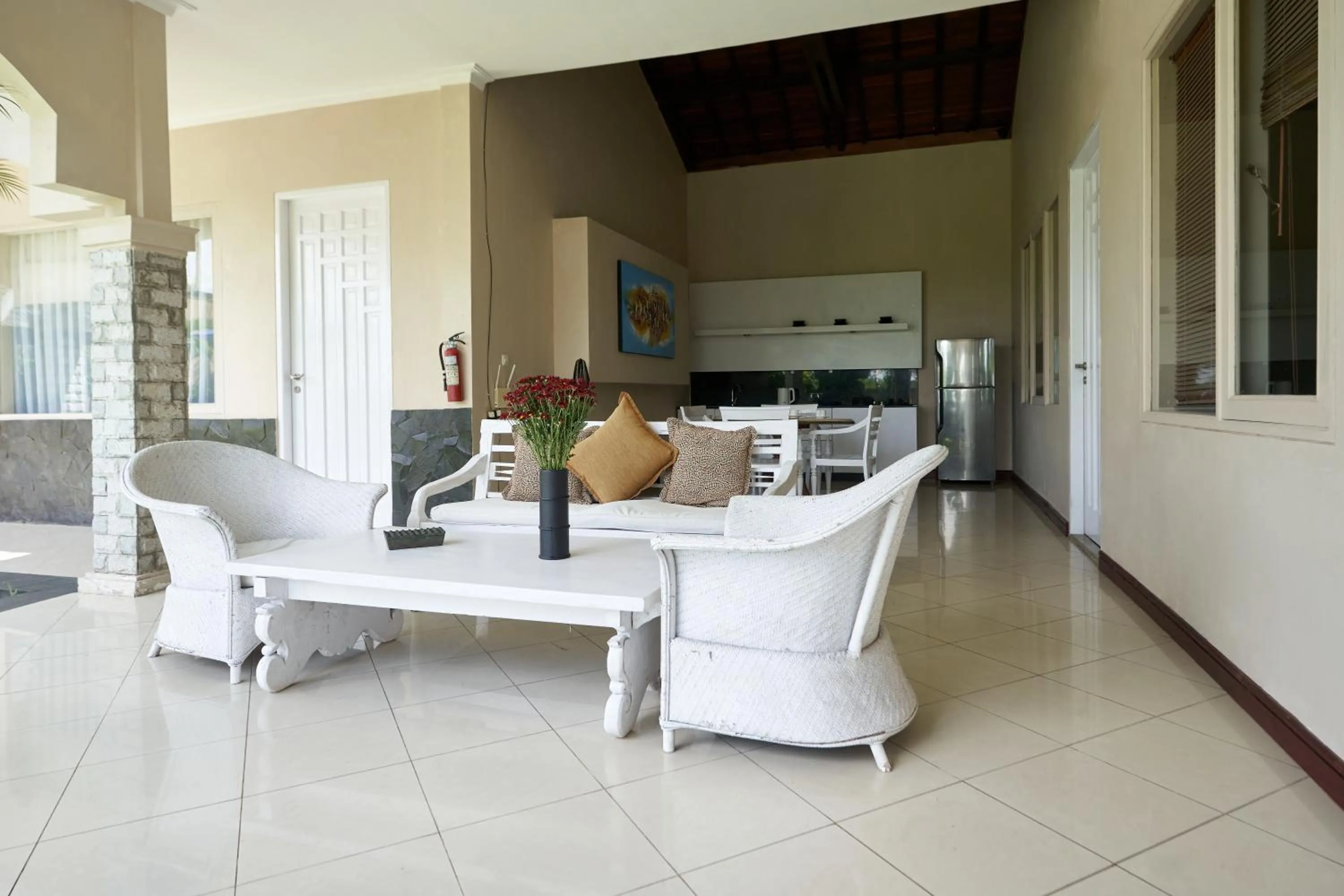 Kitchen or kitchenette in The Beverly Hills Bali Villas Jimbaran