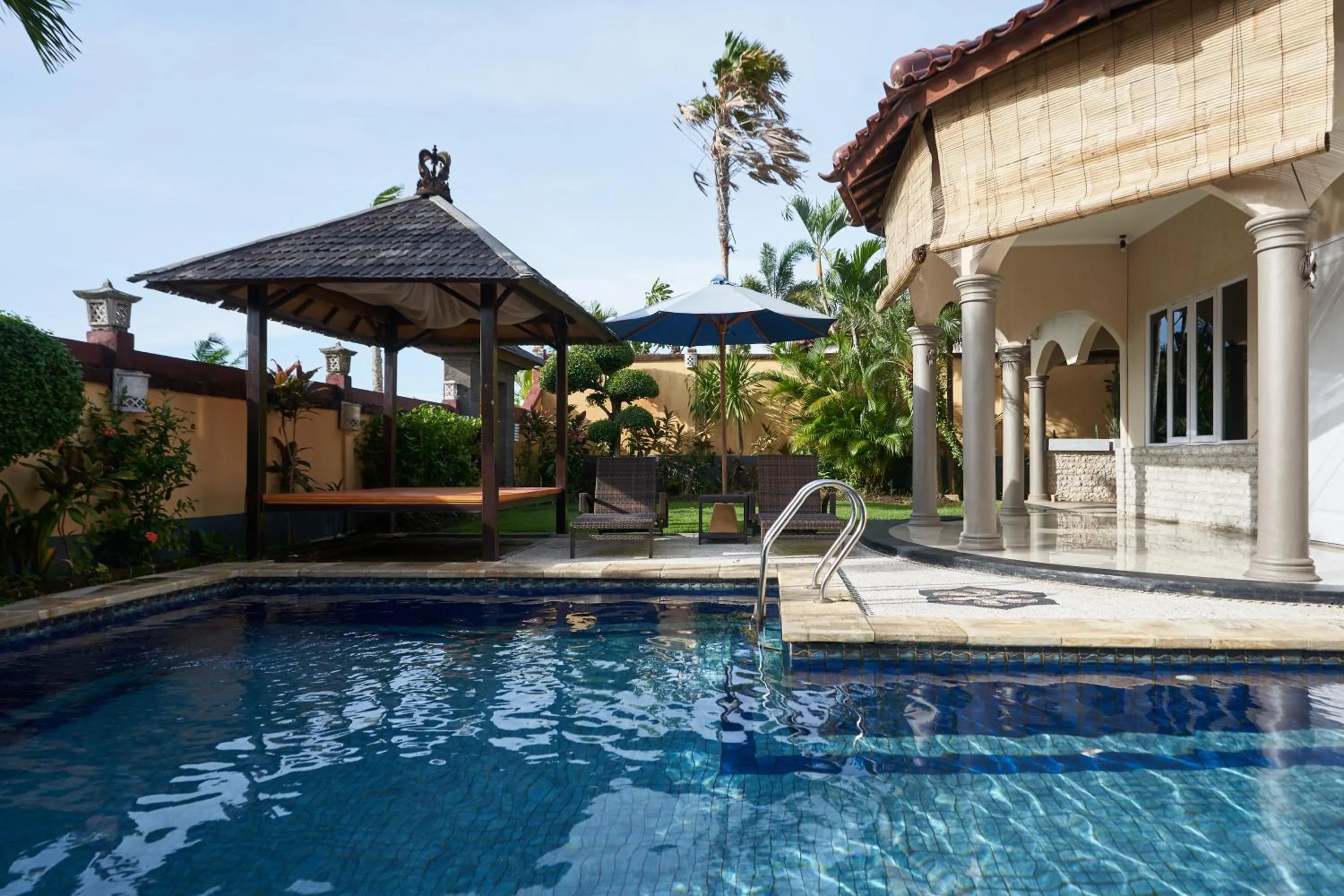 Pool view in The Beverly Hills Bali Villas Jimbaran