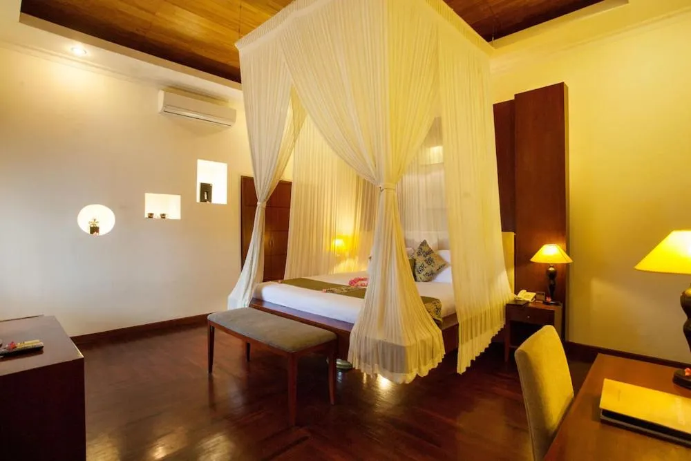 Bed in The Beverly Hills Bali Villas Jimbaran