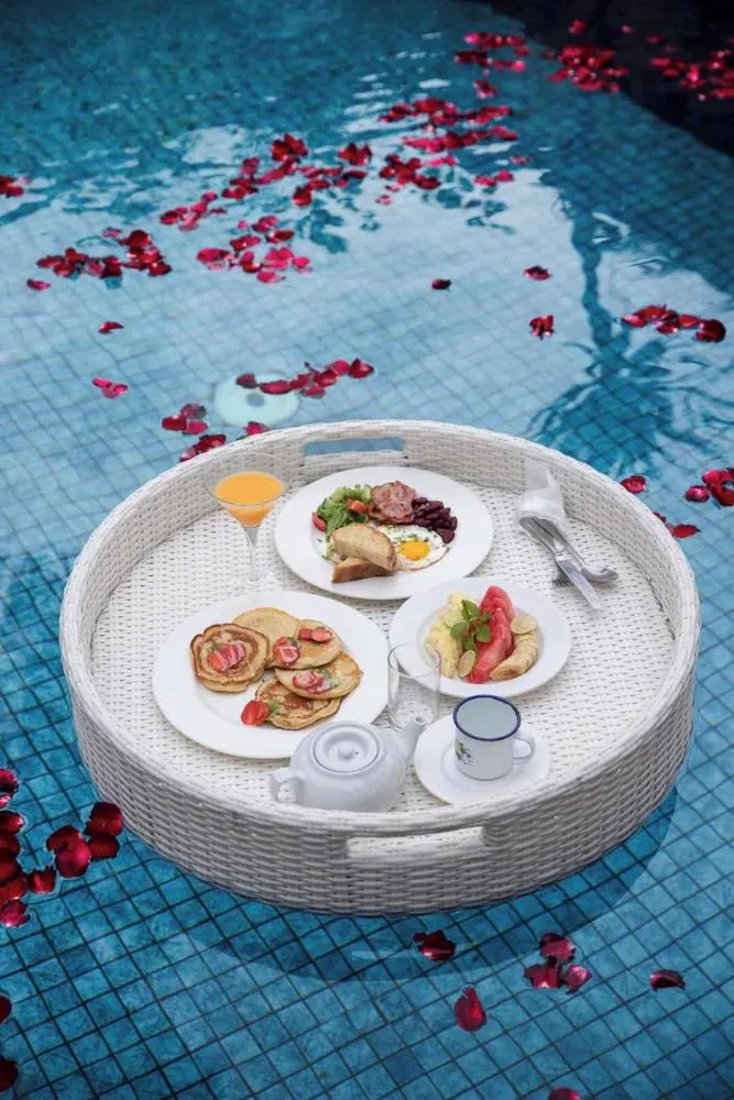 Food and drinks in The Beverly Hills Bali Villas Jimbaran