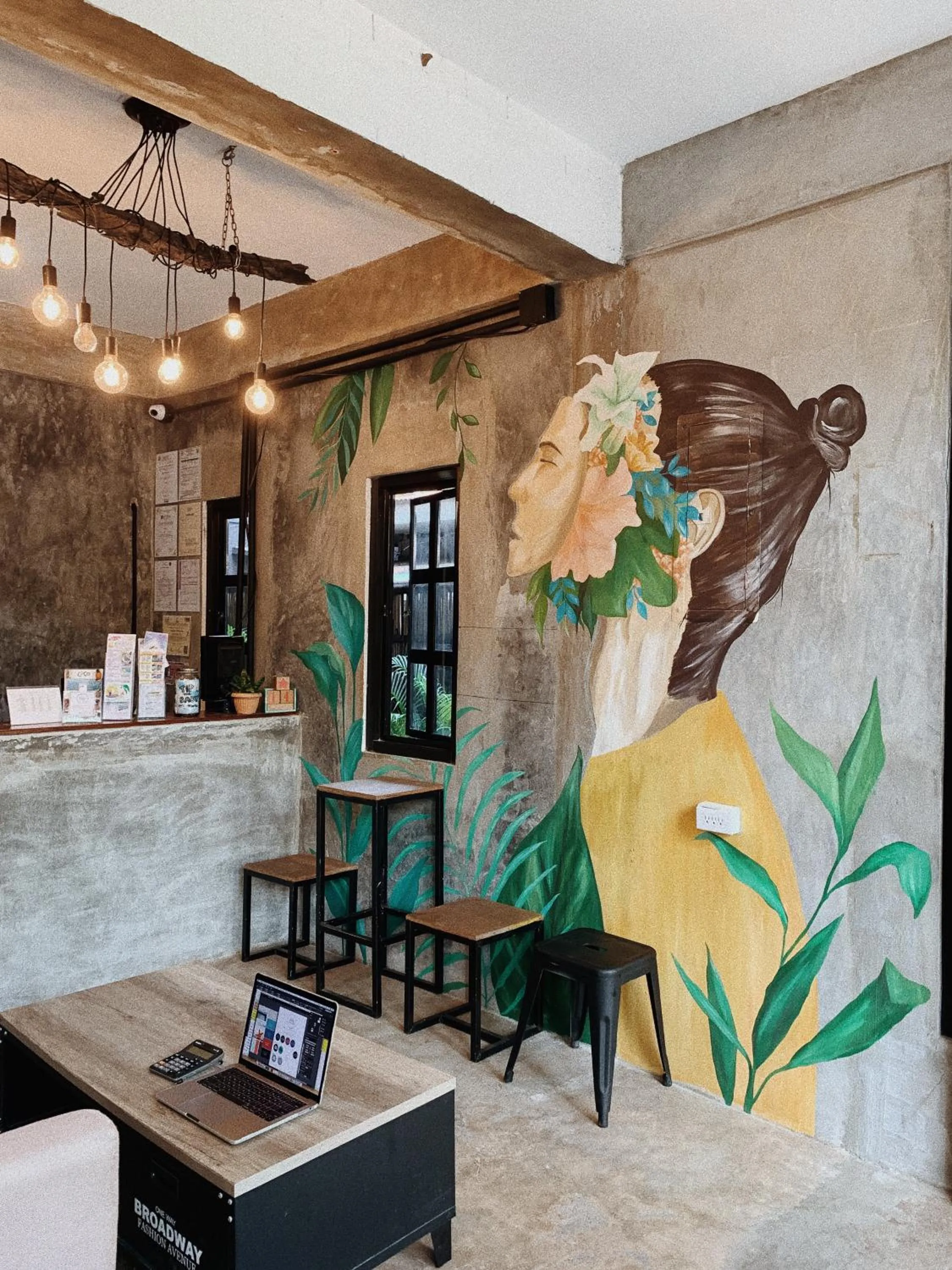 Lobby or reception in Dayon Hostel