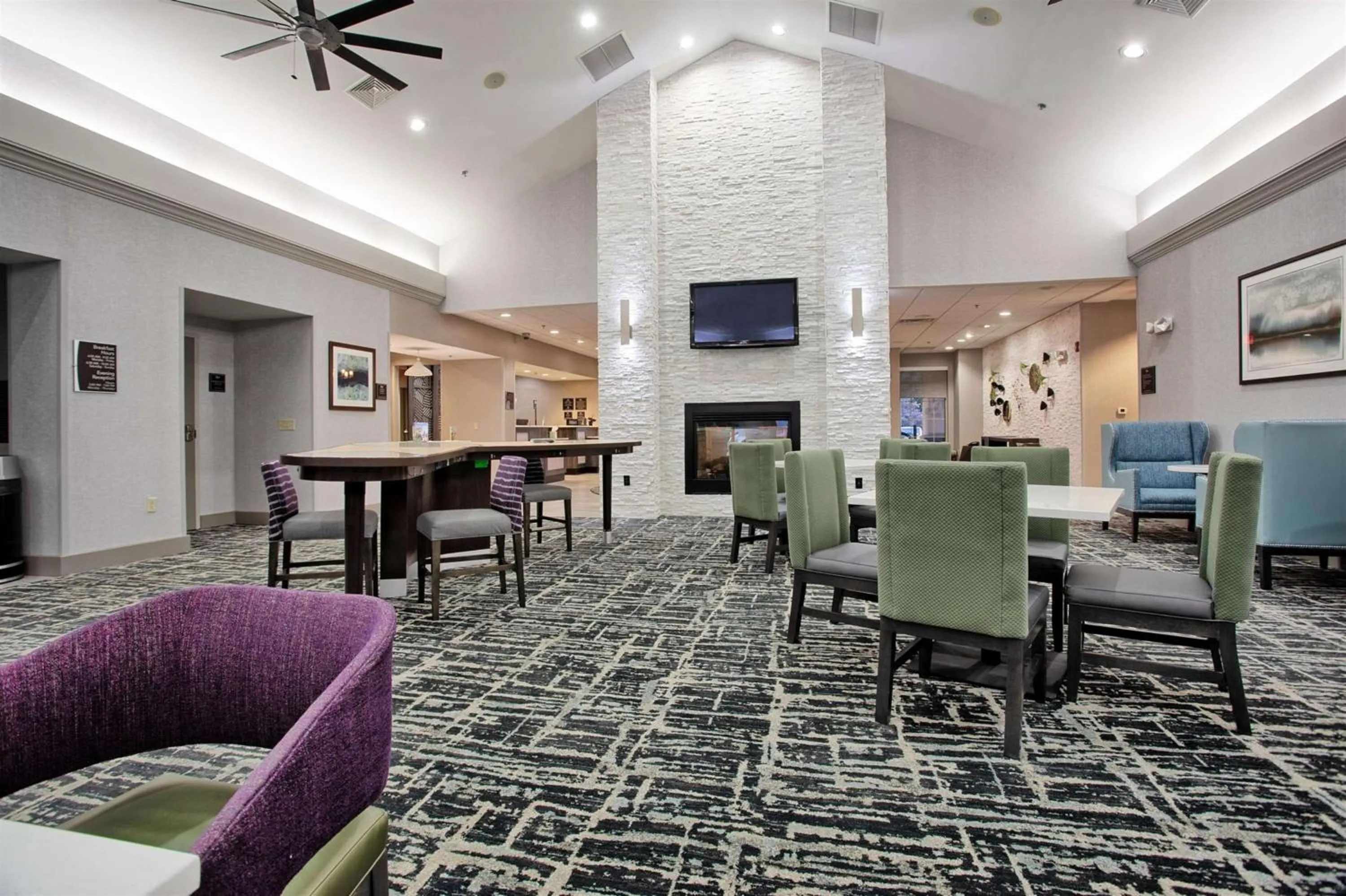 Lobby or reception in Homewood Suites by Hilton Leesburg