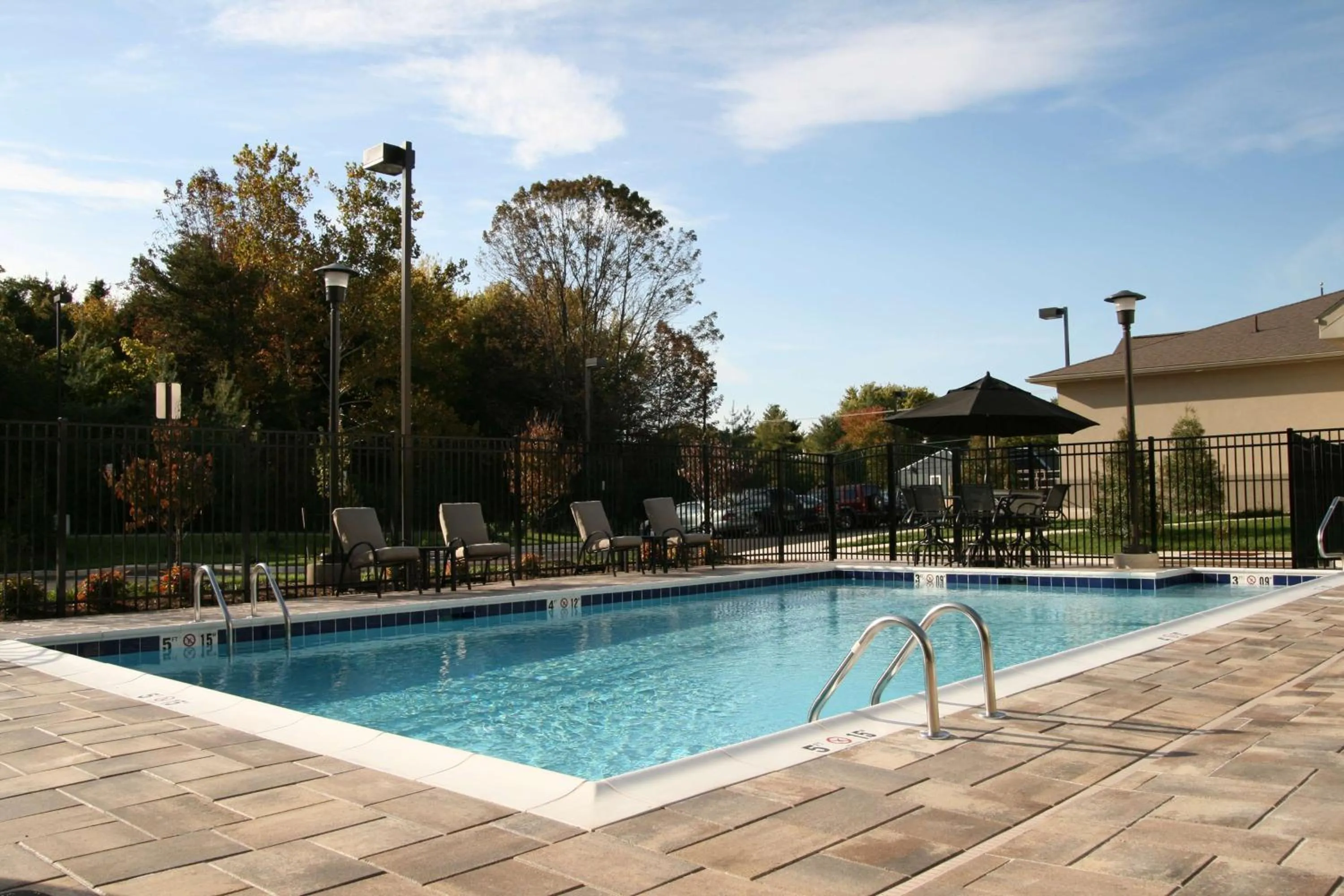 Pool view in Homewood Suites by Hilton Leesburg