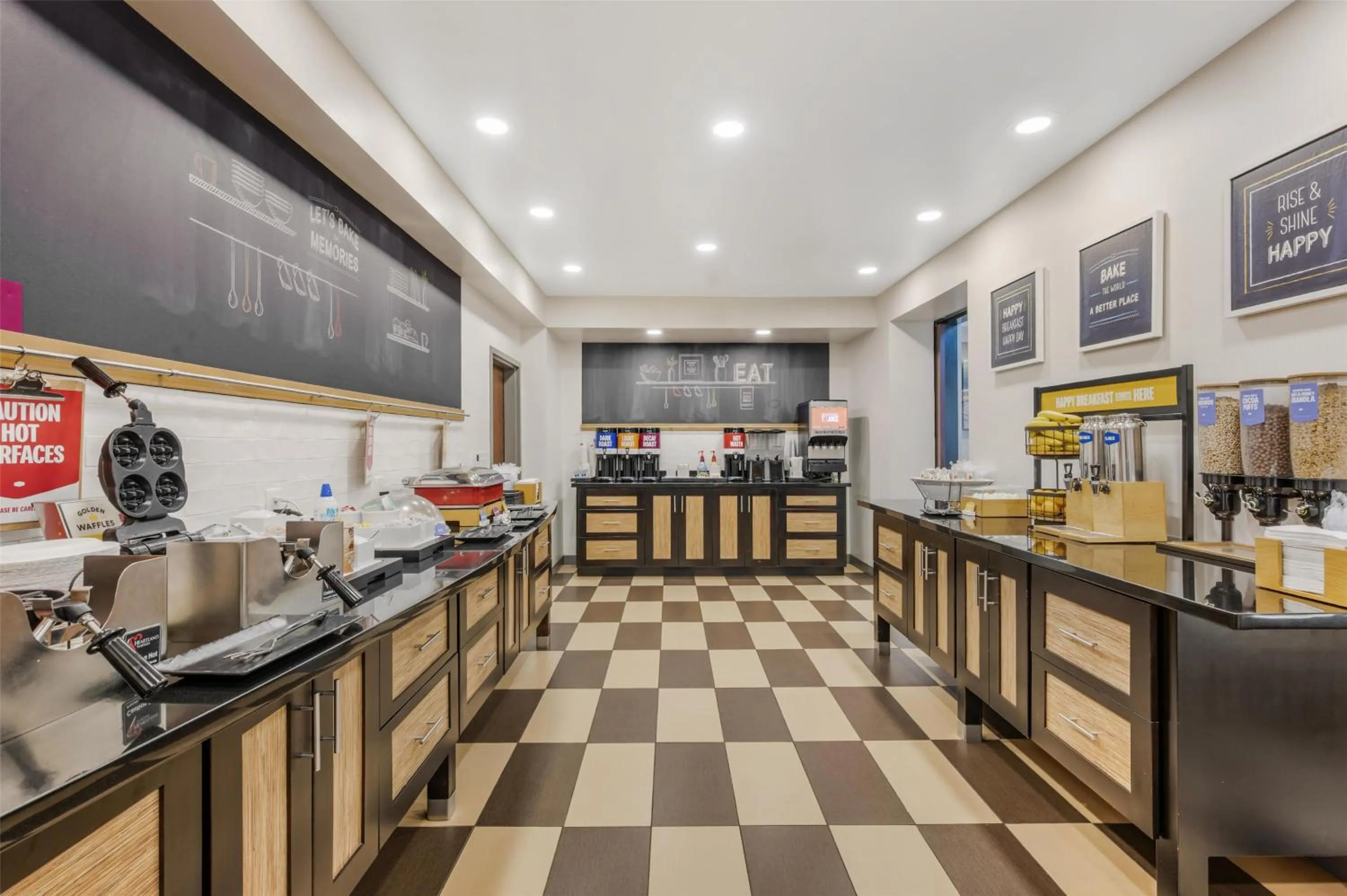 Breakfast in Hampton Inn & Suites Crawfordsville