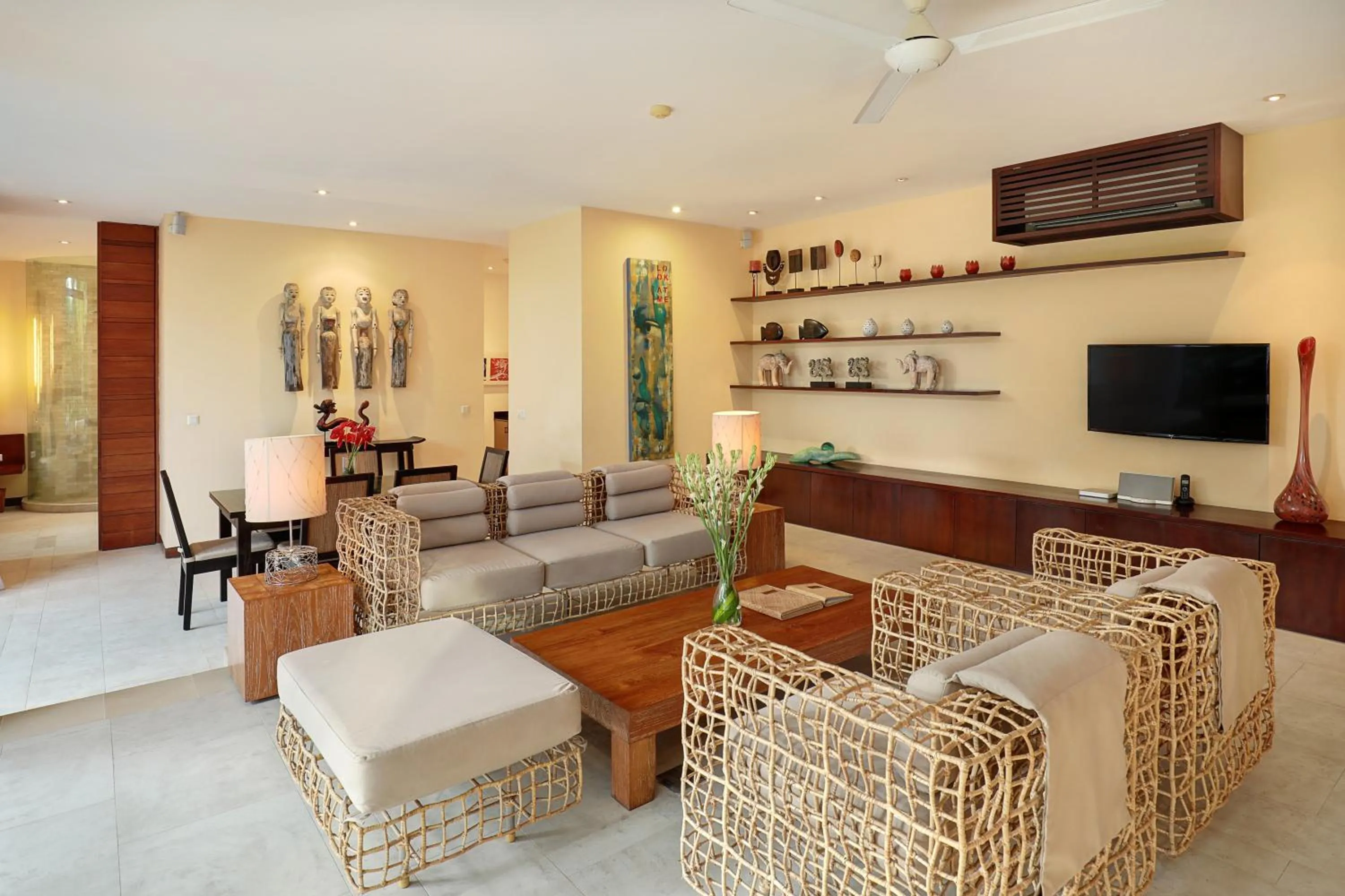 Living room in The Elysian Boutique Villa Hotel