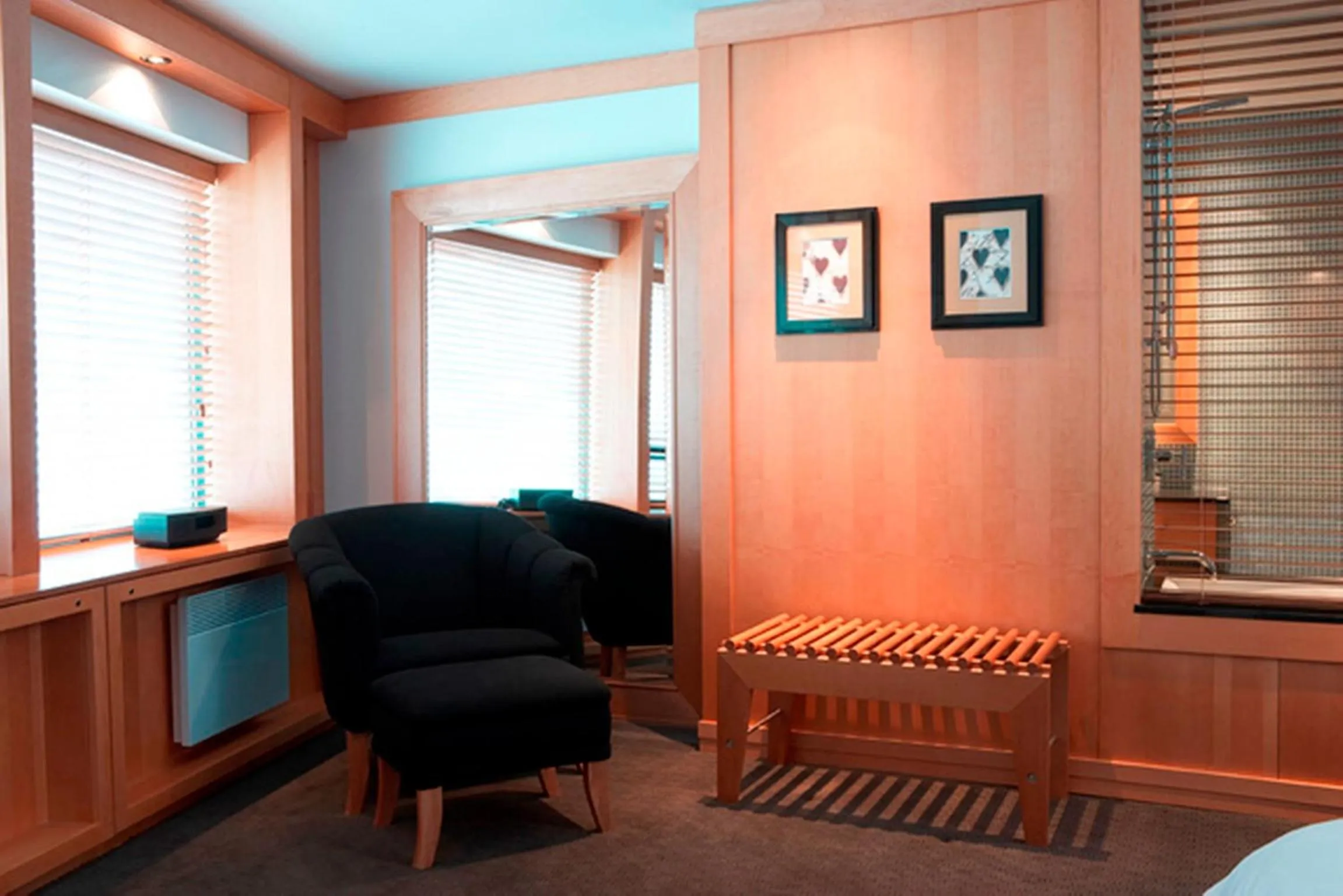 Seating area in Hôtel Alt Québec