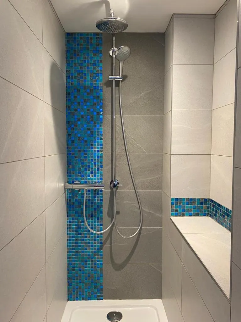 Bathroom in Au Cheval Blanc - appartements et chambres d'hôtes