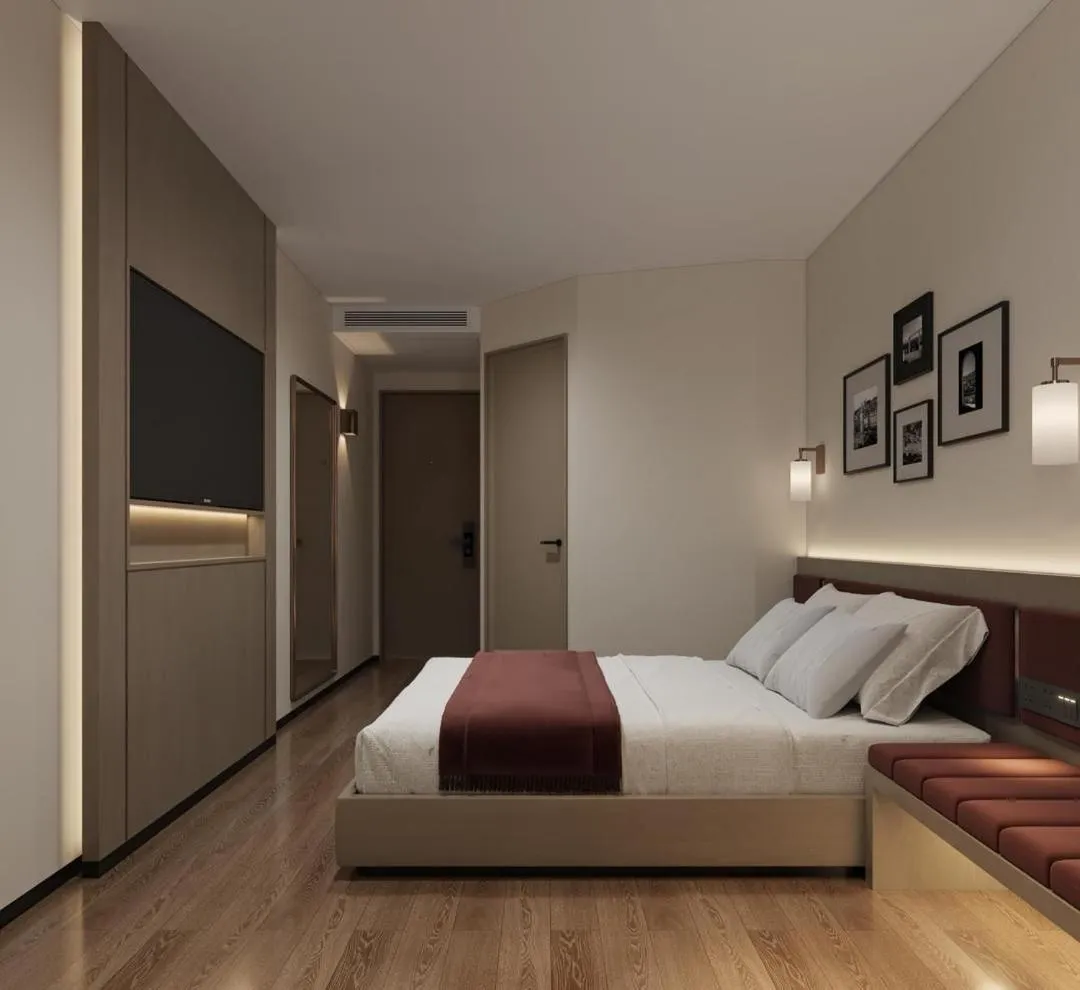 Bedroom, Bed in Atlantis Alger Aéroport ex Ibis