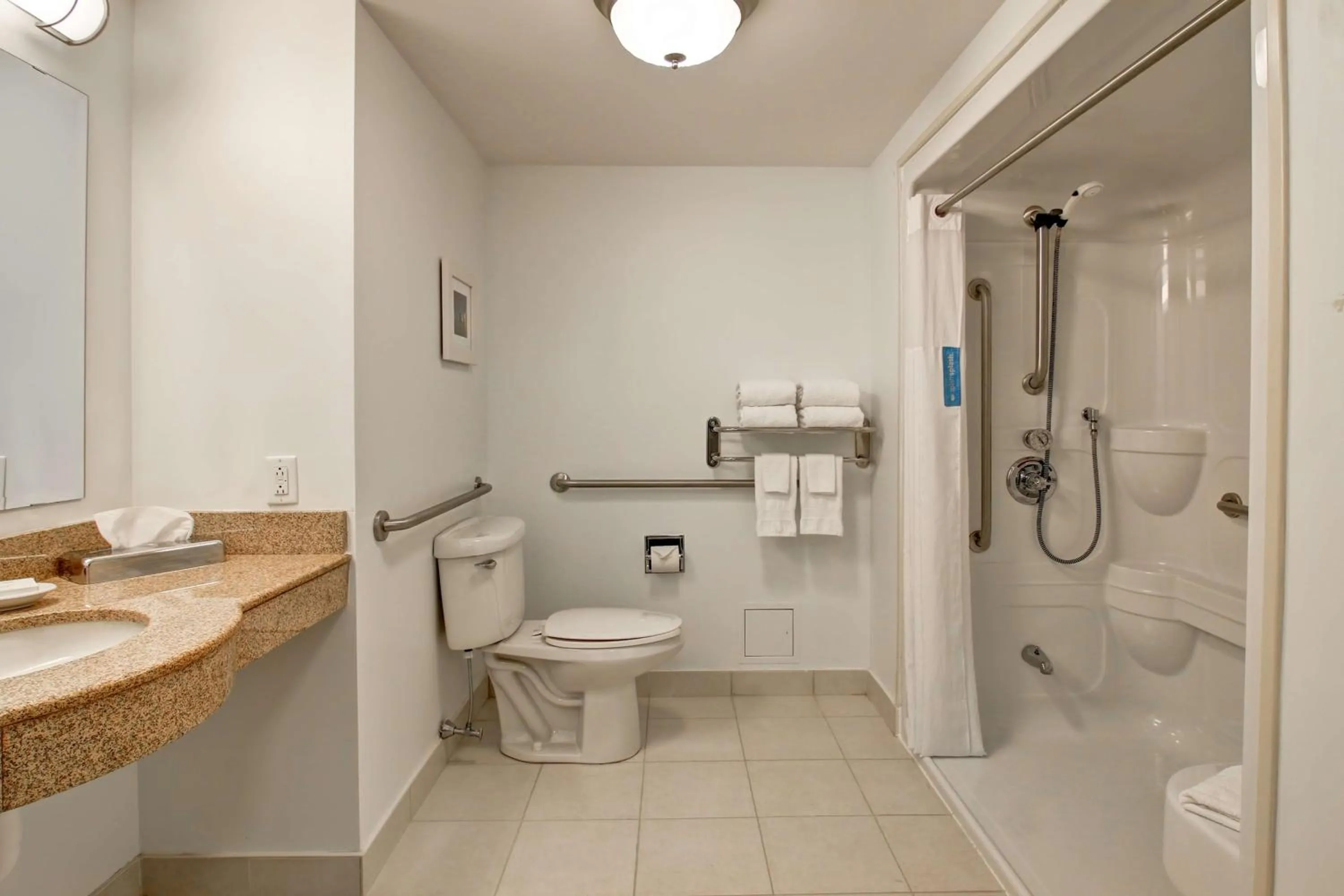 Bathroom in Hampton Inn & Suites Saint John