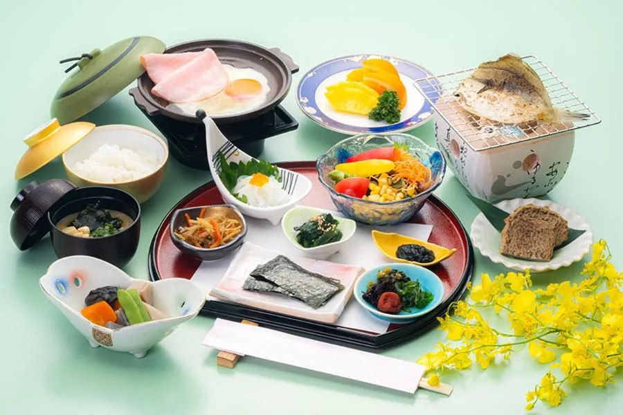 Breakfast in Umino Hotel Hajime