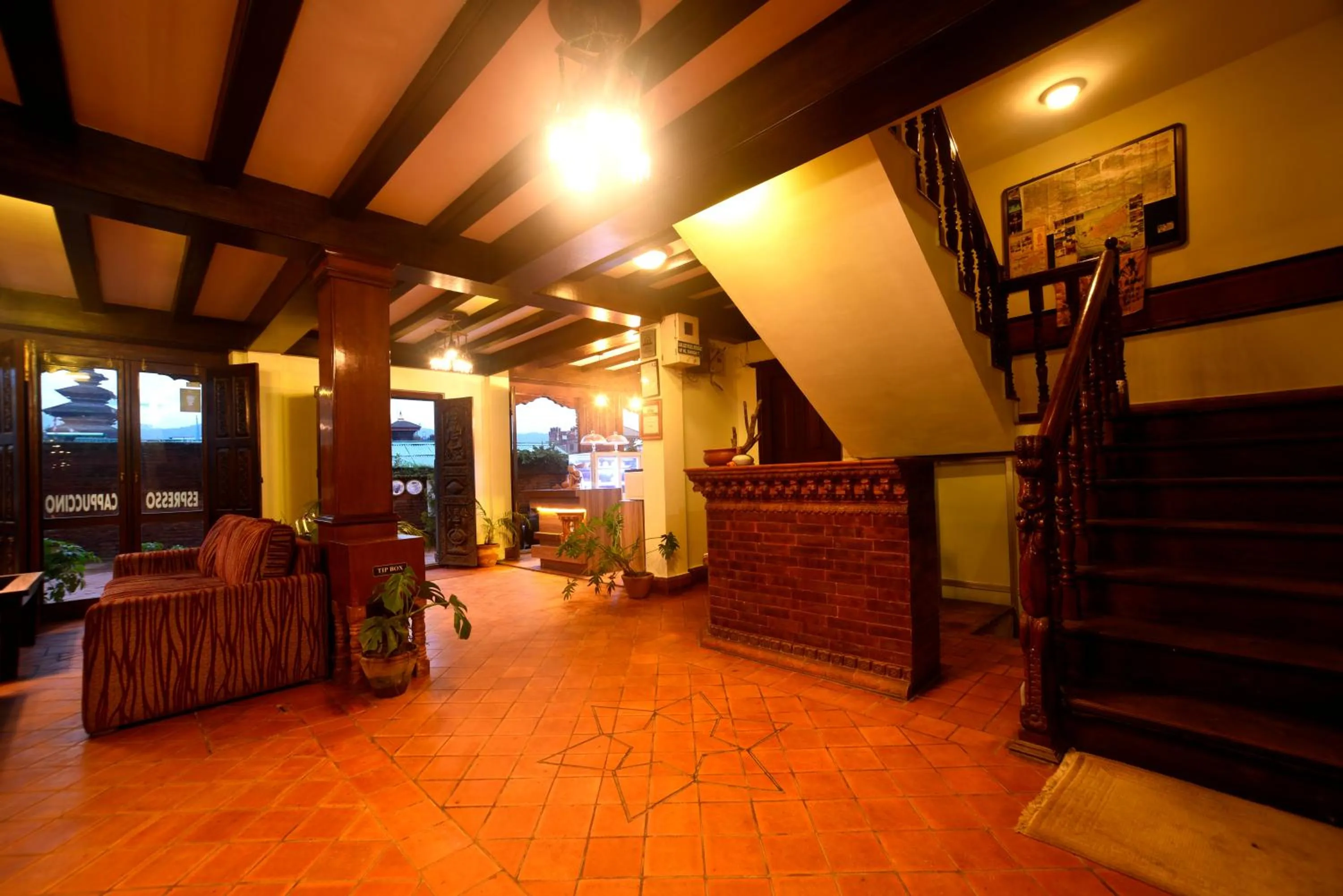 Lobby or reception in Vajra Boutique Hotel