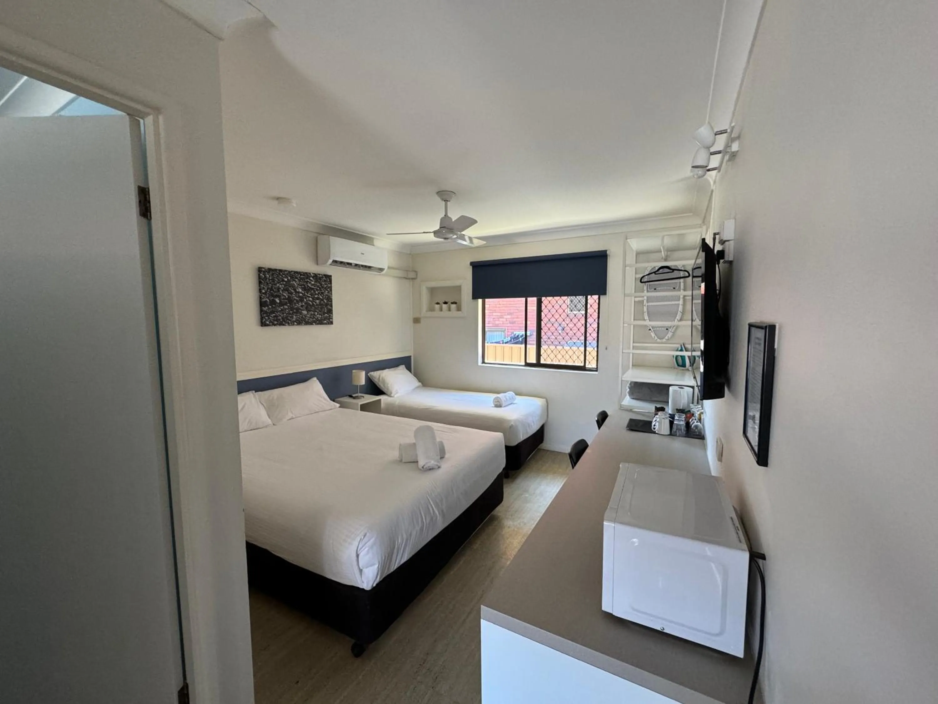 Bed in Toreador Motel