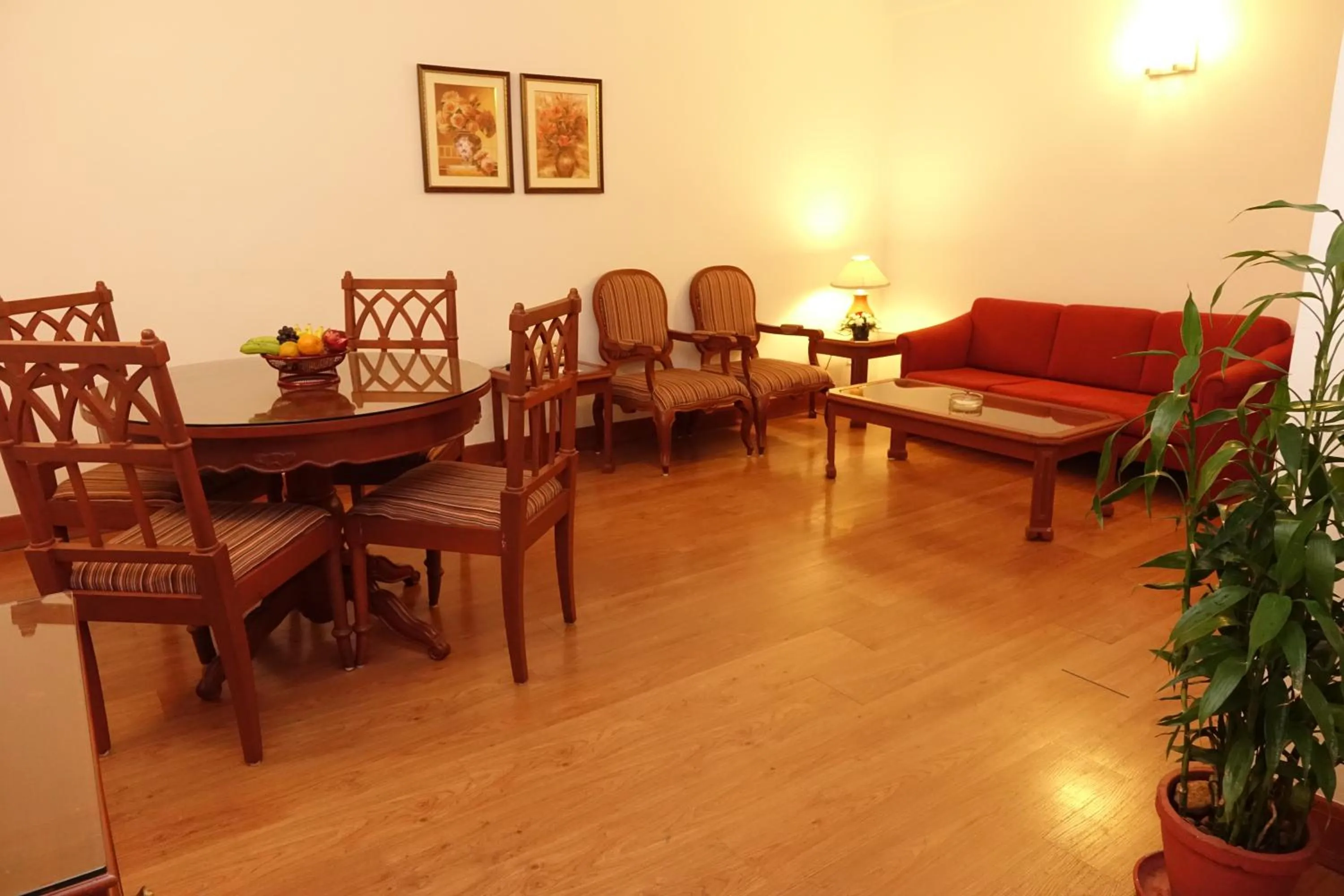 Living room in Abad Plaza