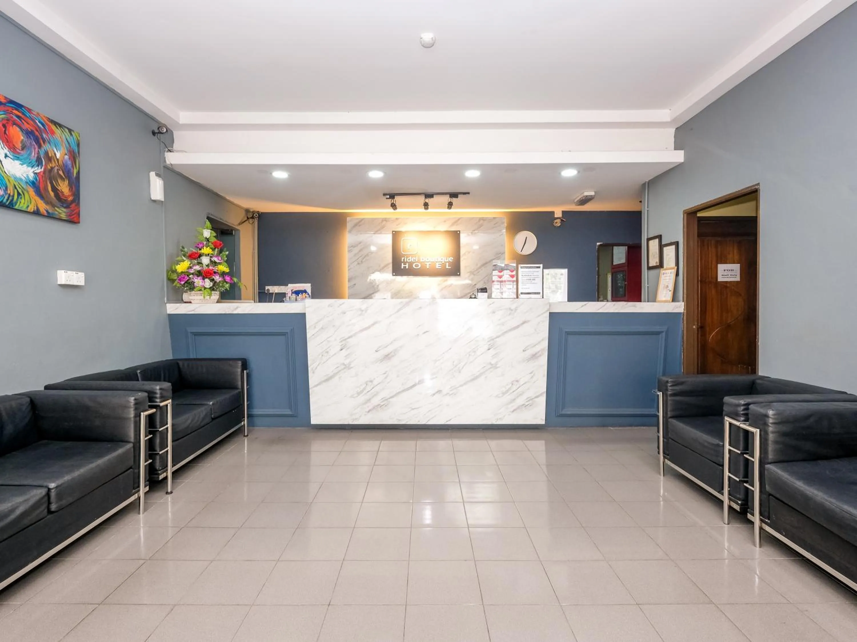 Lobby or reception in Ridel Boutique Hotel