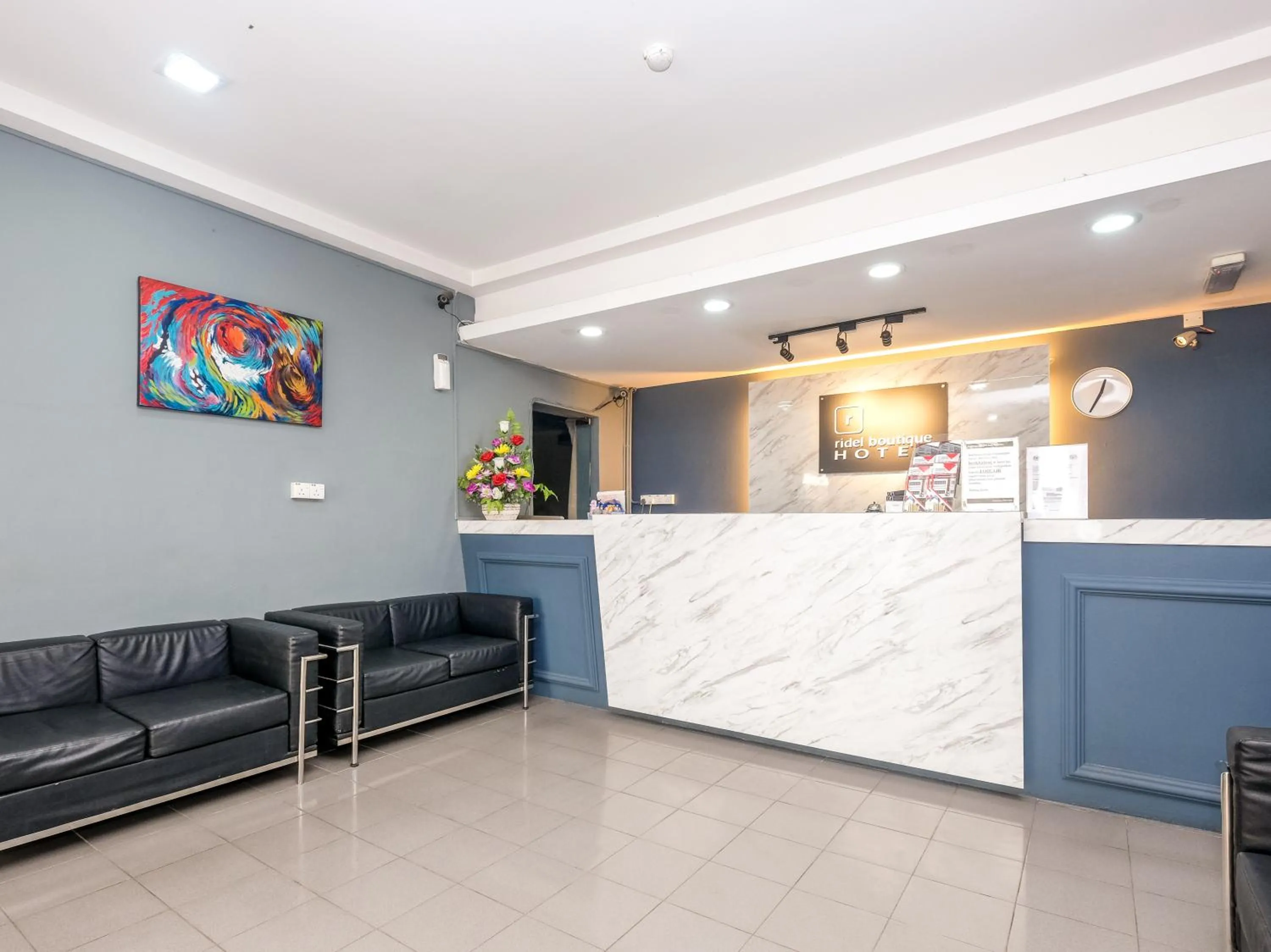 Lobby or reception in Ridel Boutique Hotel