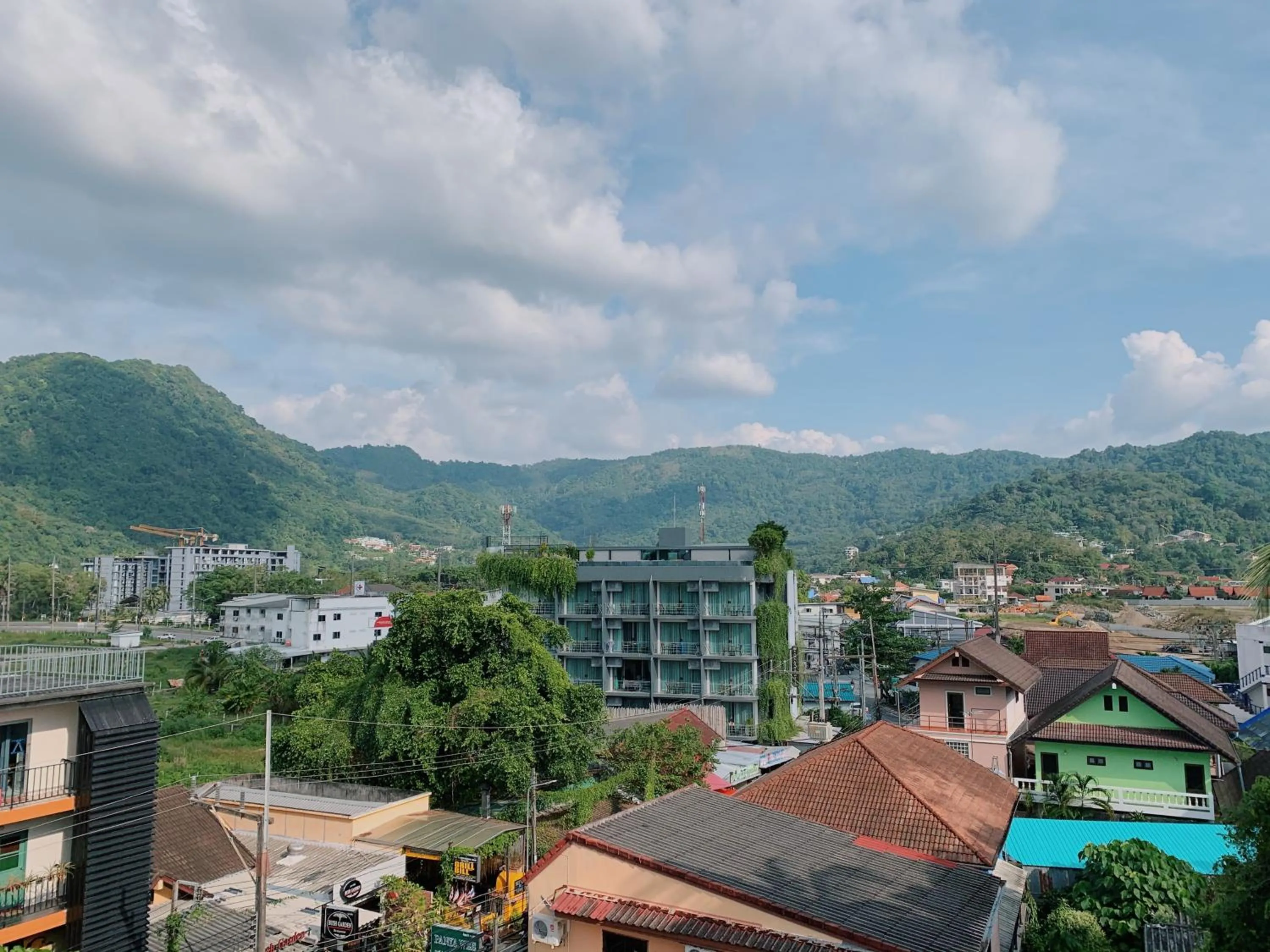 City view in Ice Kamala Beach Hotel